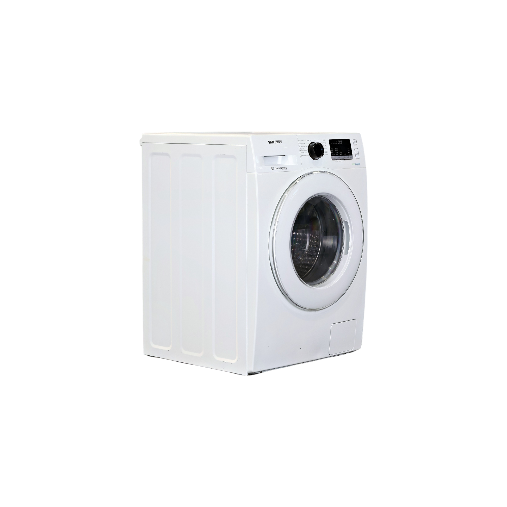 Lave-Linge Sechant 8 kg Reconditionné SAMSUNG WD80M4B53IW : vue du côté droit
