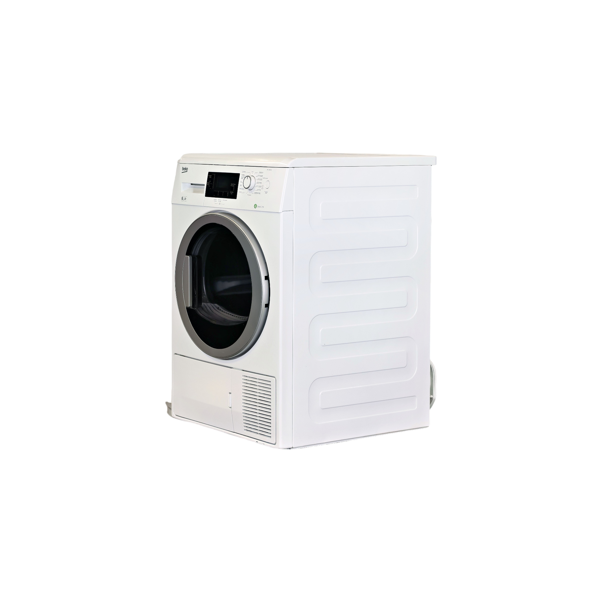 Seche-Linge Pompe À Chaleur 8 kg Reconditionné BEKO DPU8341GX : vue du côté gauche