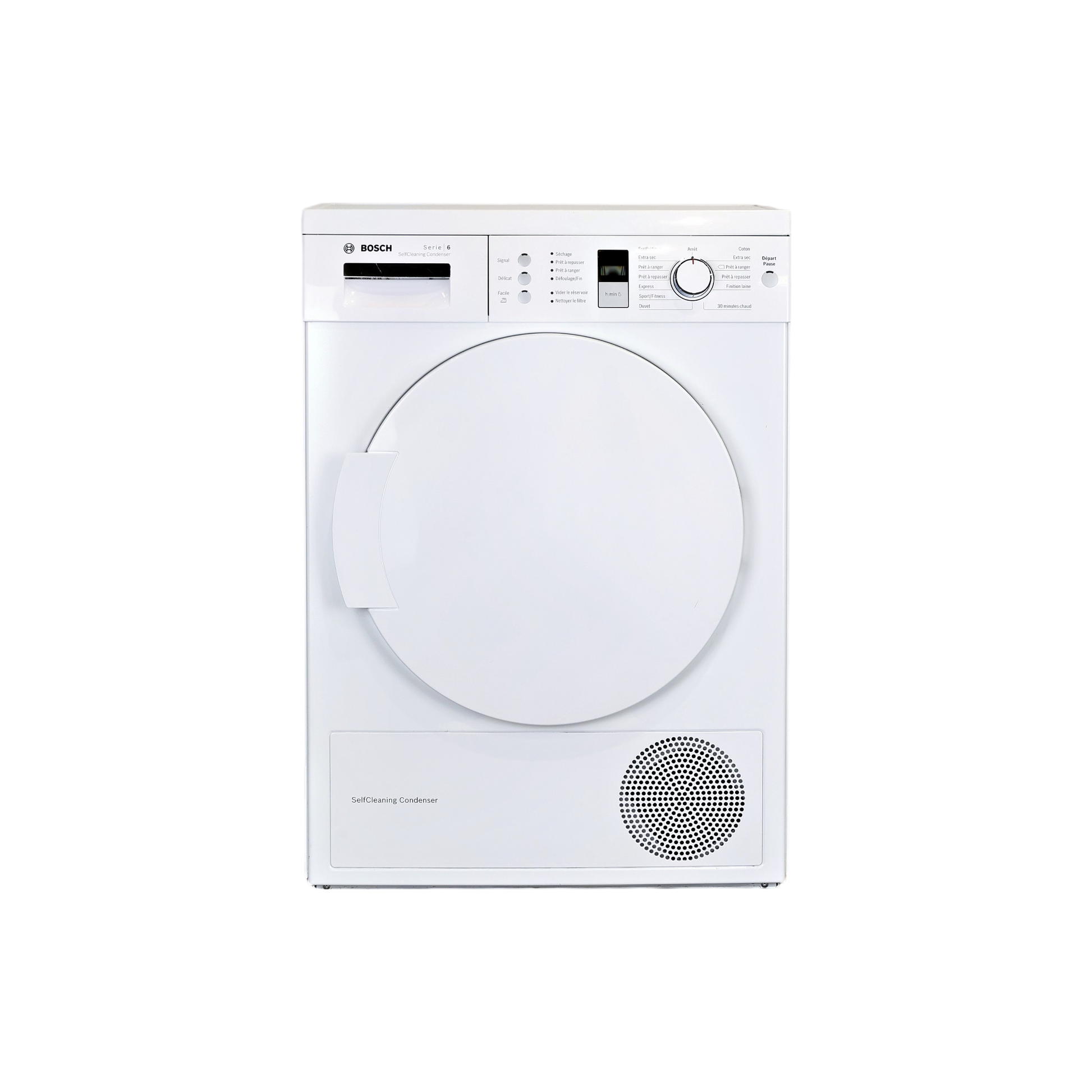 Seche-Linge Pompe À Chaleur 7 kg Reconditionné BOSCH WTW86382FF : vue de face