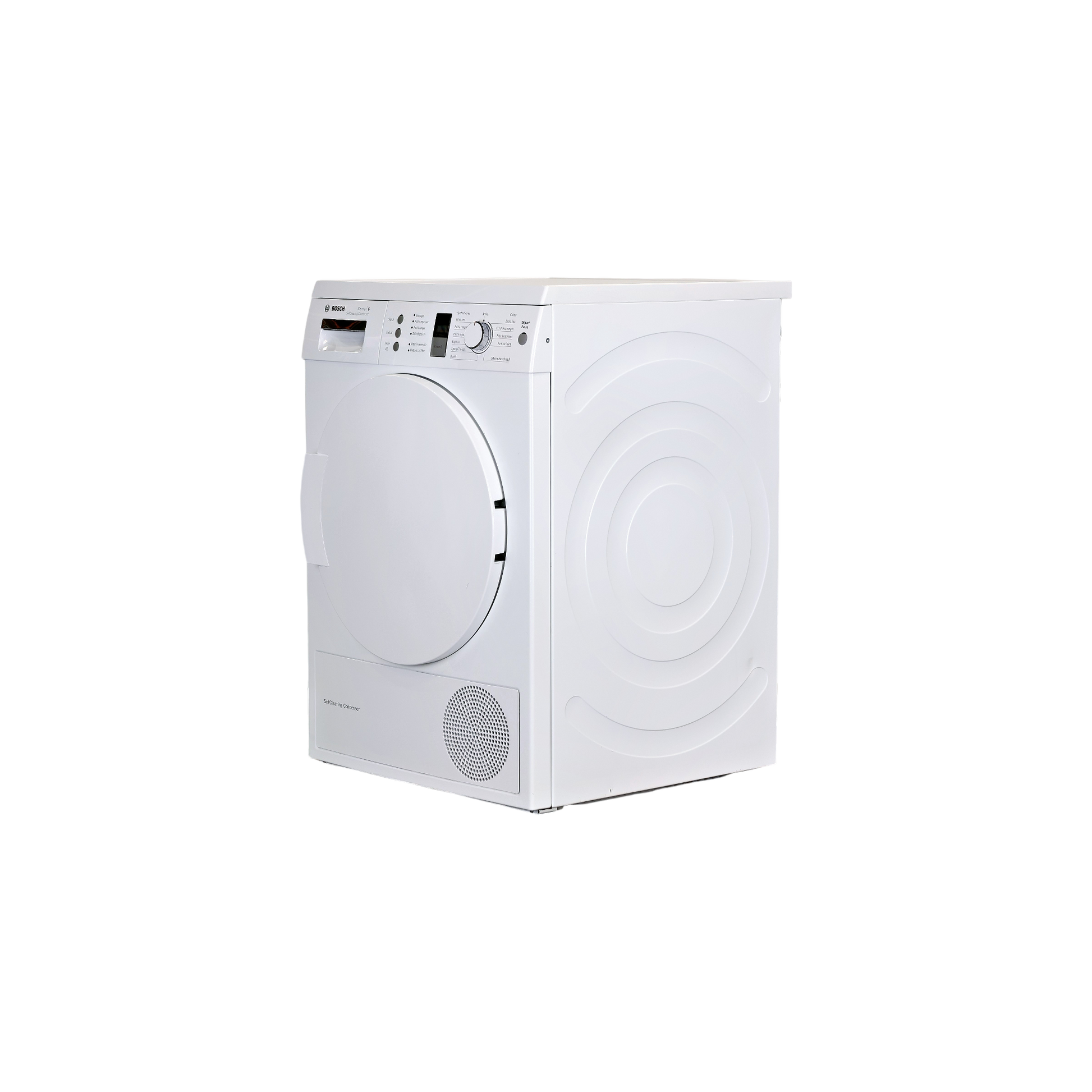 Seche-Linge Pompe À Chaleur 7 kg Reconditionné BOSCH WTW86382FF : vue du côté gauche