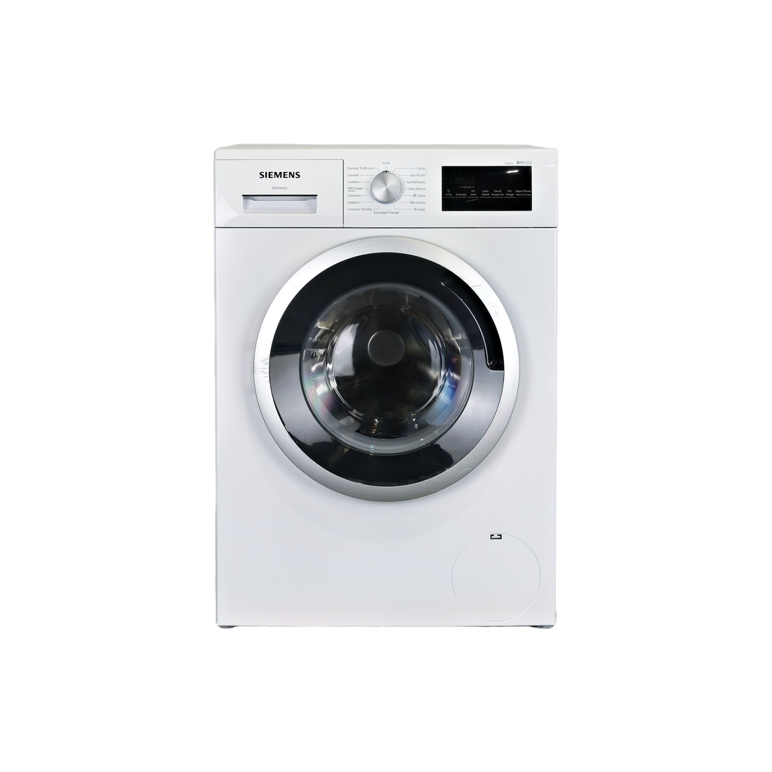 Lave-Linge Hublot 8 kg Reconditionné SIEMENS WM12N218FR : vue de face