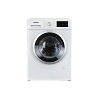 Lave-Linge Hublot 8 kg Reconditionné SIEMENS WM12N218FR : vue de face