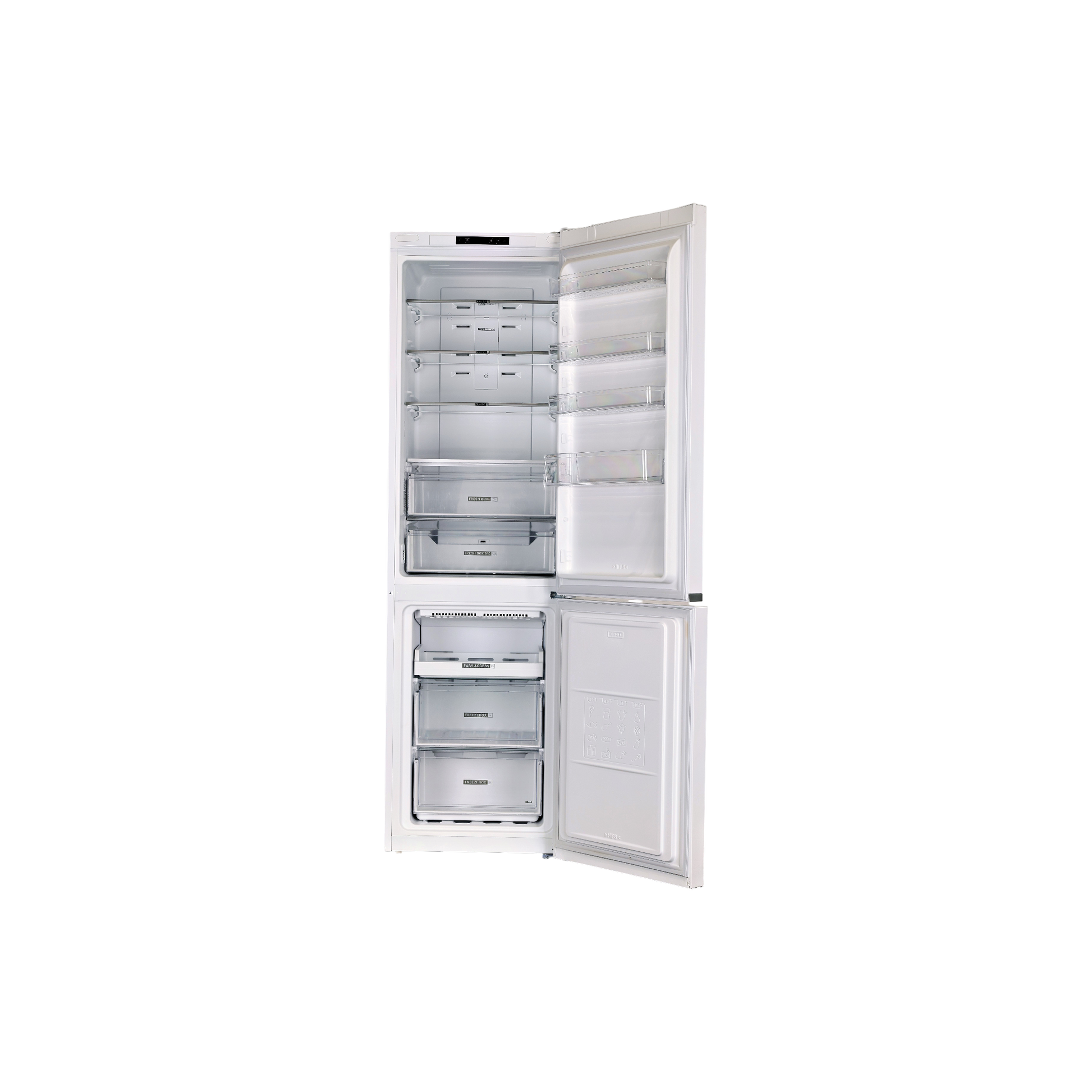 Réfrigérateur Avec Congélateur 368 L Reconditionné WHIRLPOOL W7911IW : vue de l'intérieur