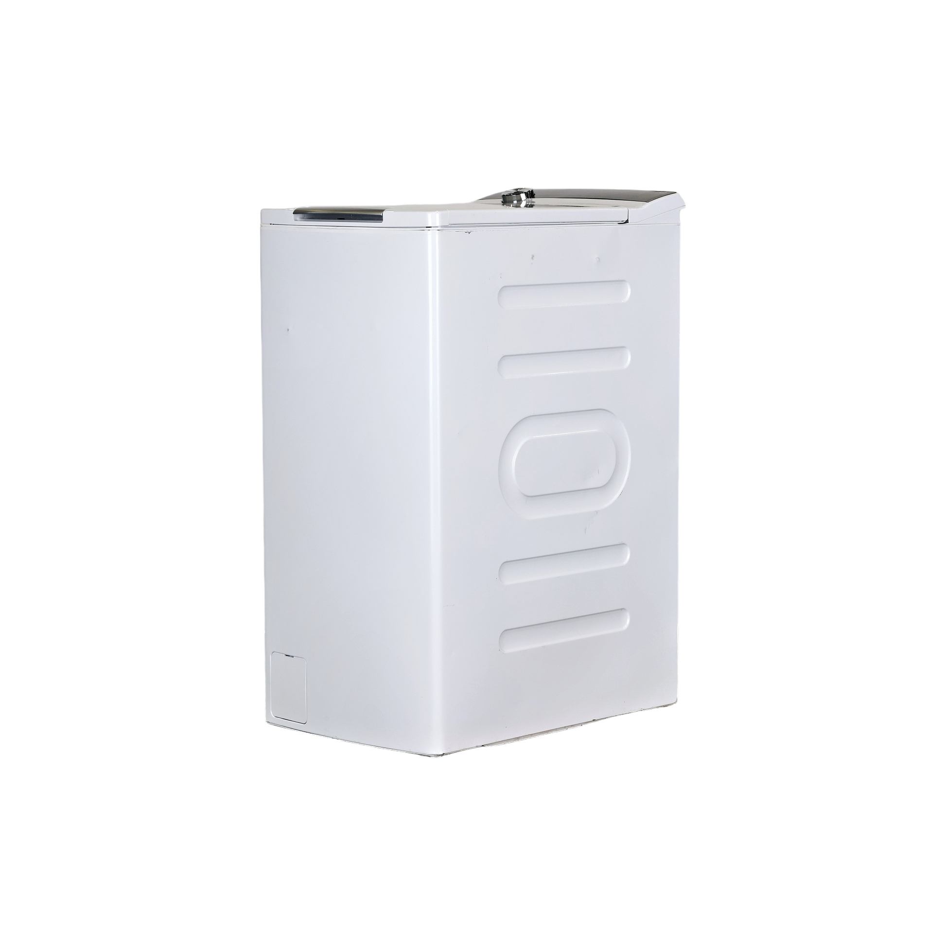 Lave-Linge Top 7 kg Reconditionné ESSENTIEL B ELT712-3B : vue du côté gauche