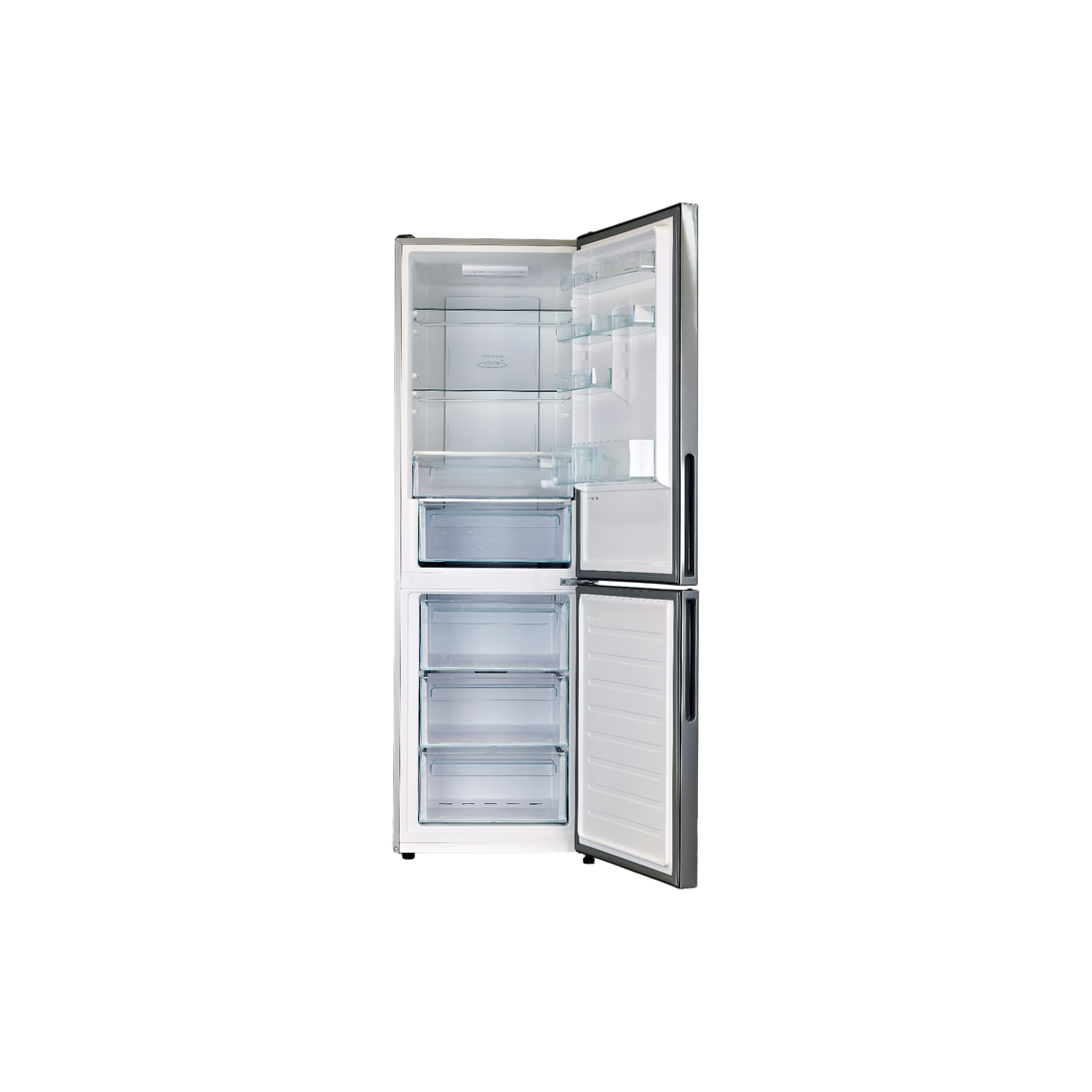 Réfrigérateur Avec Congélateur 341 L Reconditionné CANDY CCE4T618EX : vue de l'intérieur