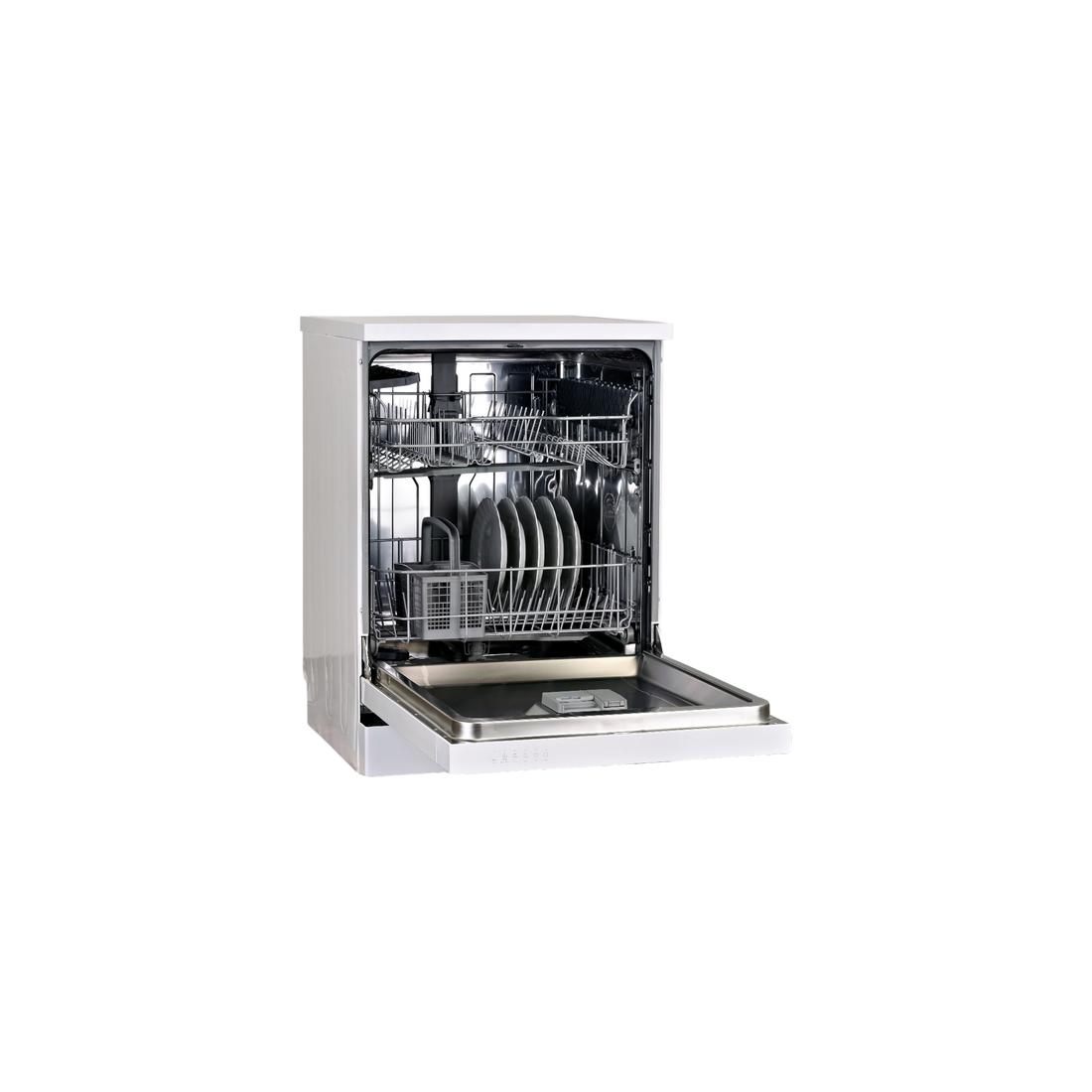 Lave-Vaisselle Pose Libre 13 Cvts Reconditionné ESSENTIEL B ELV-442B : vue de l'intérieur