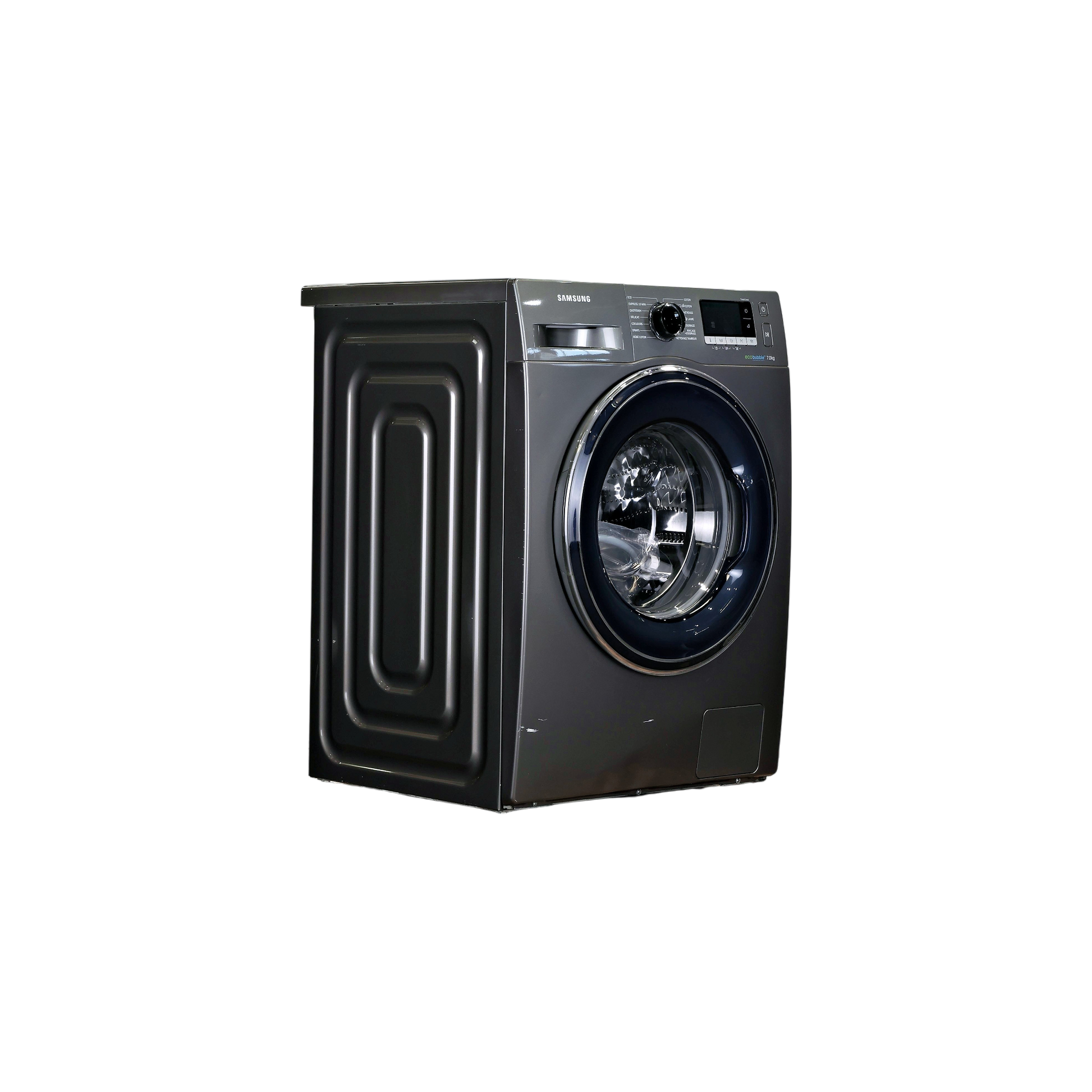 Lave-Linge Hublot 7 kg Reconditionné SAMSUNG WW70J5556FX : vue du côté droit
