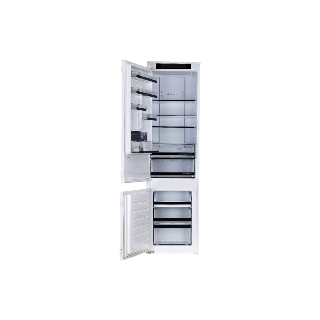 Réfrigérateur Encastrable 281 L Reconditionné HAIER HBW5519E : vue de l'intérieur