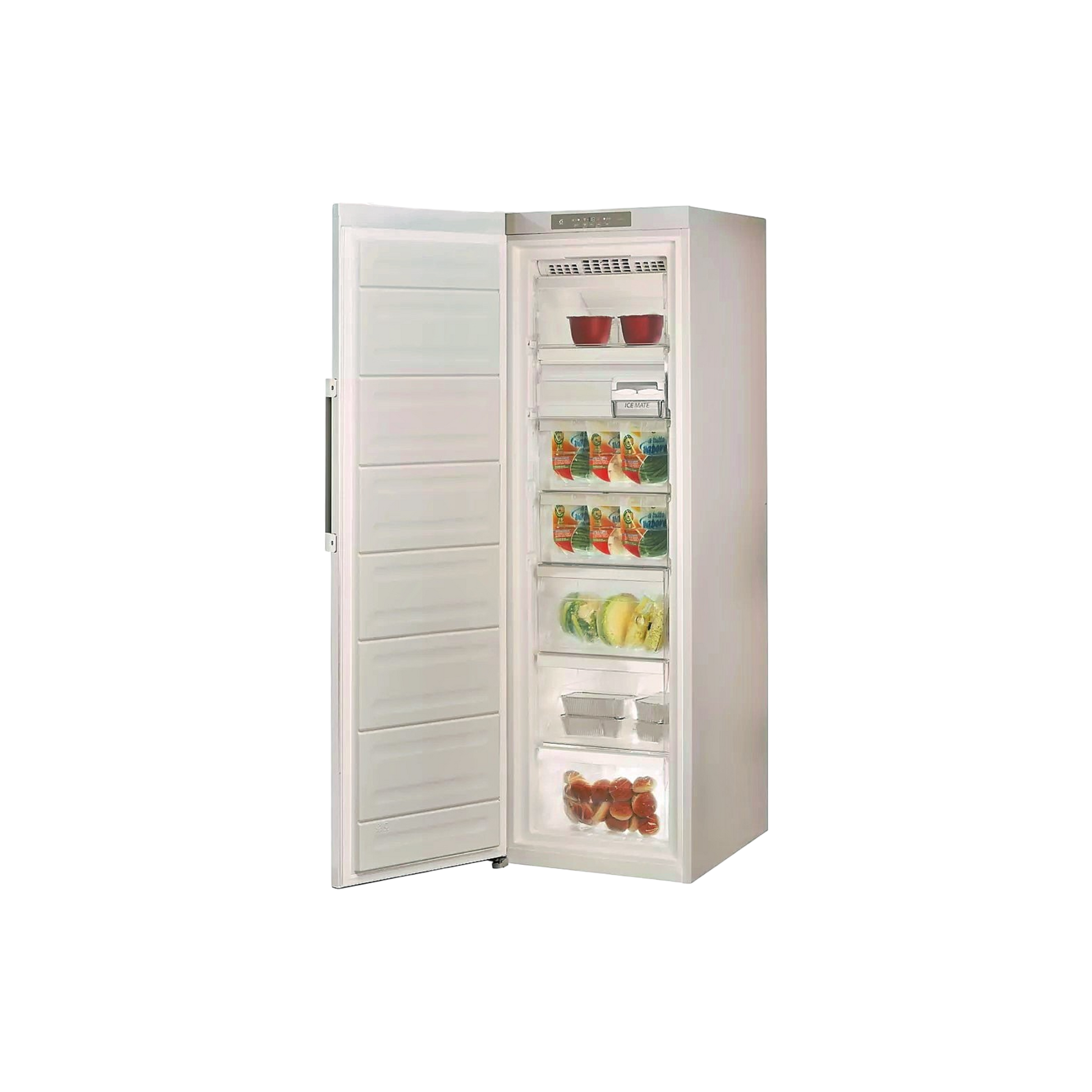Congélateur Armoire 263 L Reconditionné WHIRLPOOL UW8 F2Y WBI F 2 : vue de l'intérieur