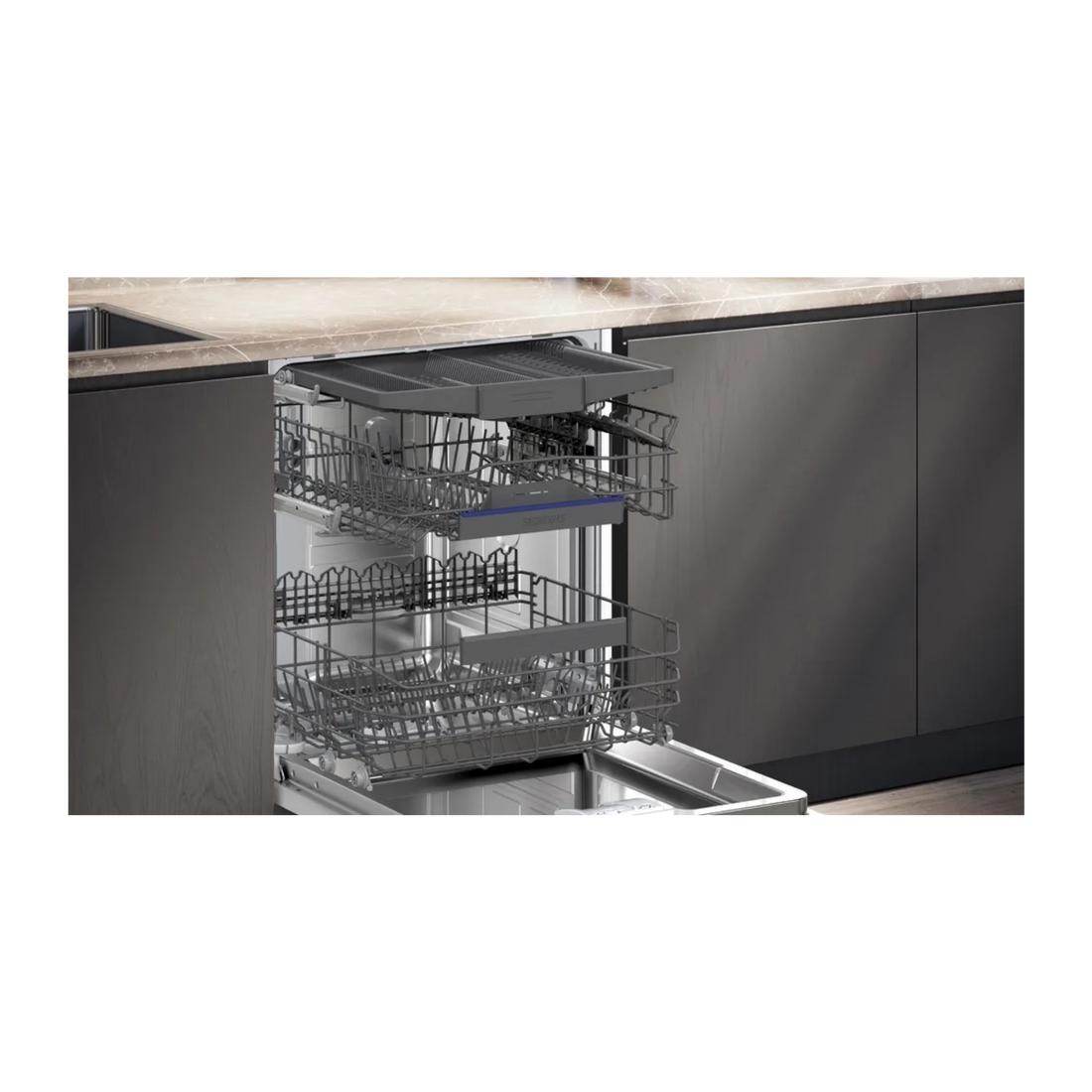 Lave-Vaisselle Encastrable 14 Cvts Reconditionné SIEMENS SN73EX01CE : vue de l'intérieur