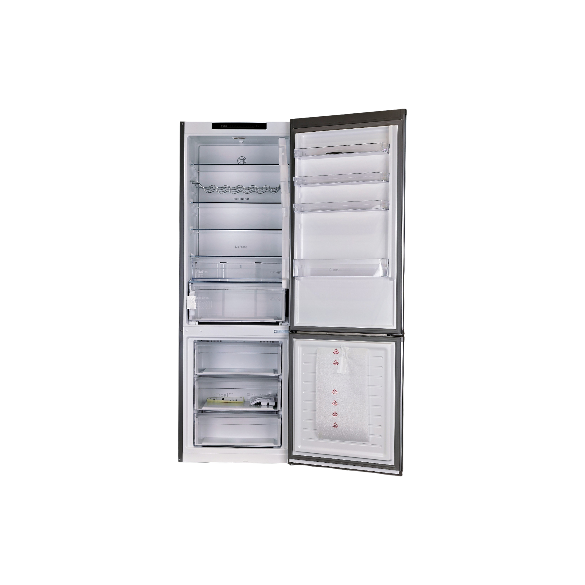 Réfrigérateur Avec Congélateur 440 L Reconditionné BOSCH KGN492LDF : vue de l'intérieur