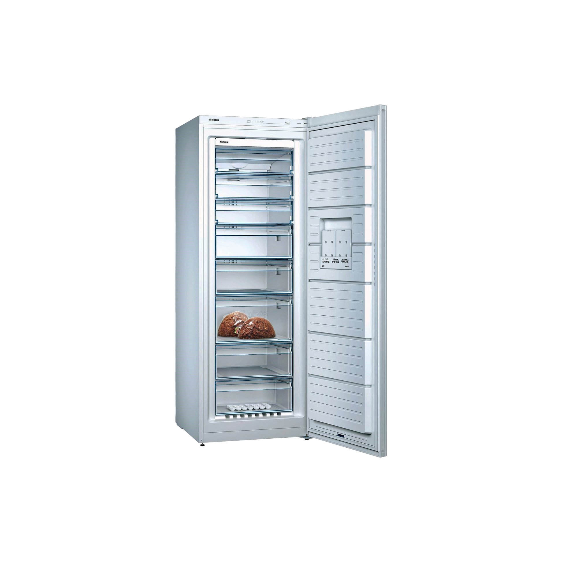 Congélateur Armoire 365 L Reconditionné BOSCH GSN58VWEV : vue de l'intérieur