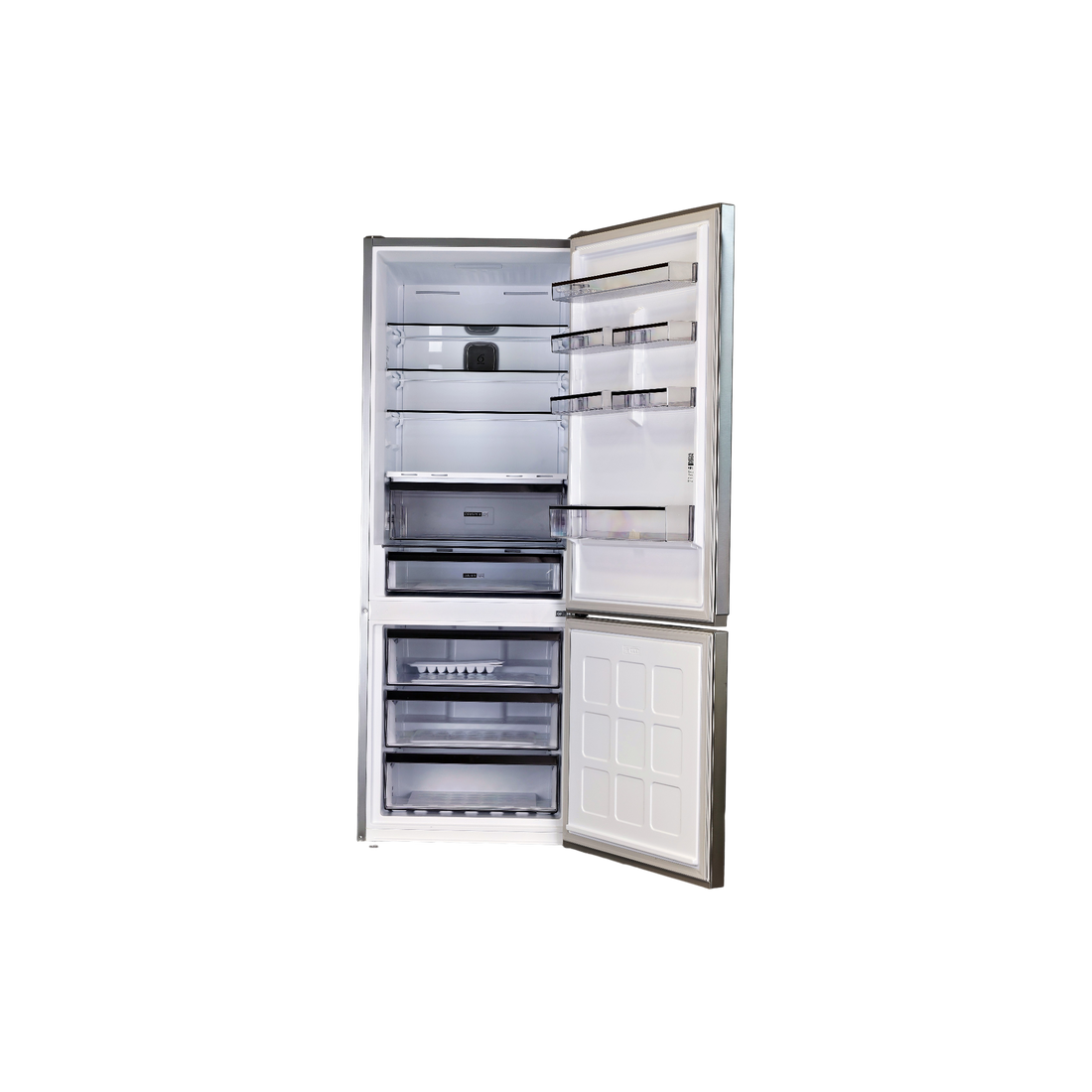 Réfrigérateur Avec Congélateur 490 L Reconditionné WHIRLPOOL WHK26493X5E : vue de l'intérieur