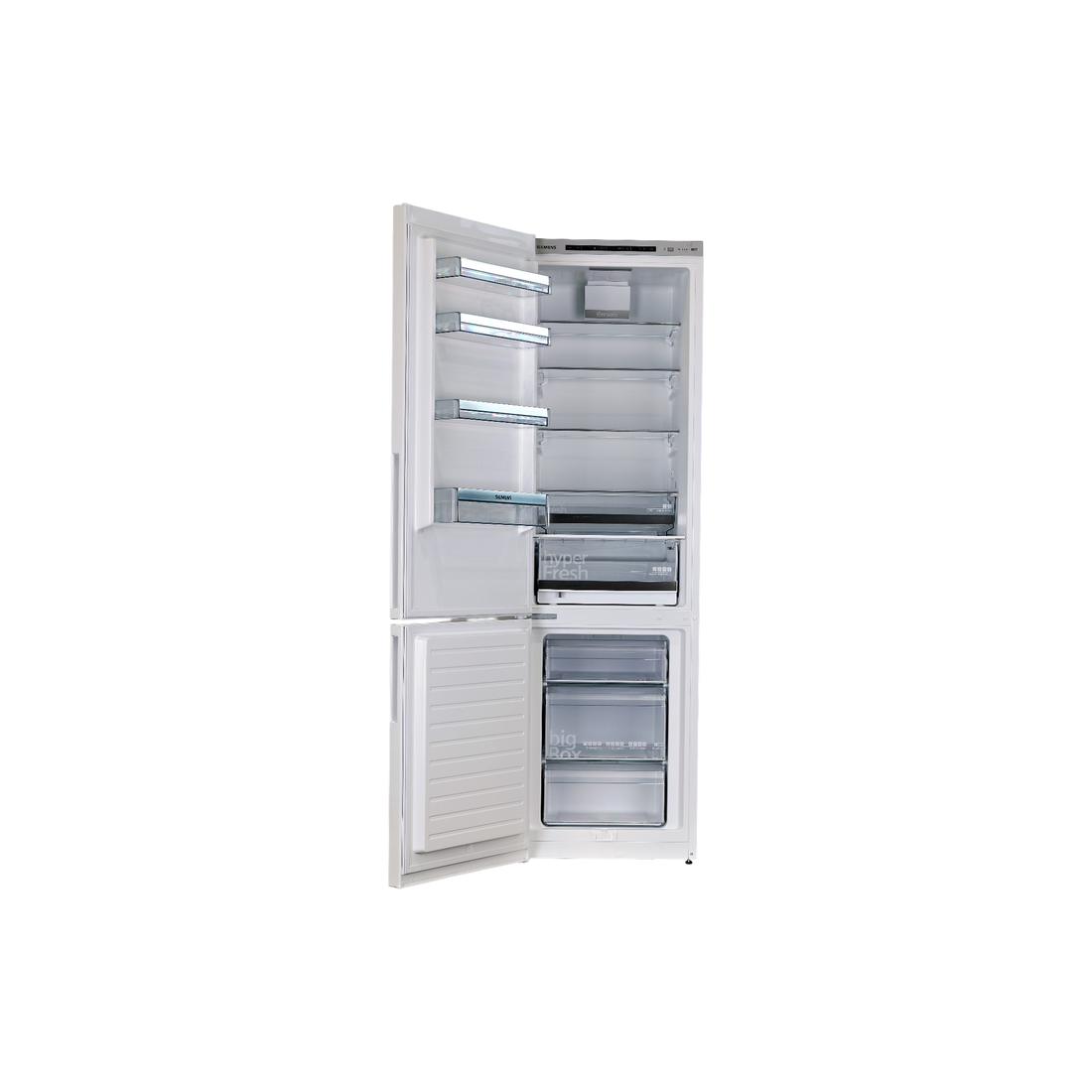 Réfrigérateur Multi-Portes 343 L Reconditionné SIEMENS KG39EAWCA : vue de l'intérieur