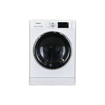 Lave-Linge Sechant 10 kg Reconditionné WHIRLPOOL FFWDD1074269BCVFR : vue de face