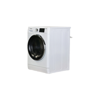 Lave-Linge Sechant 10 kg Reconditionné WHIRLPOOL FFWDD1074269BCVFR : vue du côté gauche