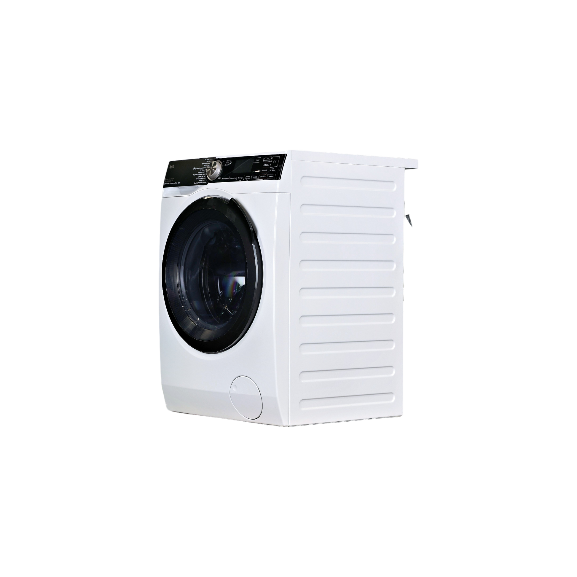 Lave-Linge Sechant 10 kg Reconditionné AEG LWR85A166V : vue du côté gauche