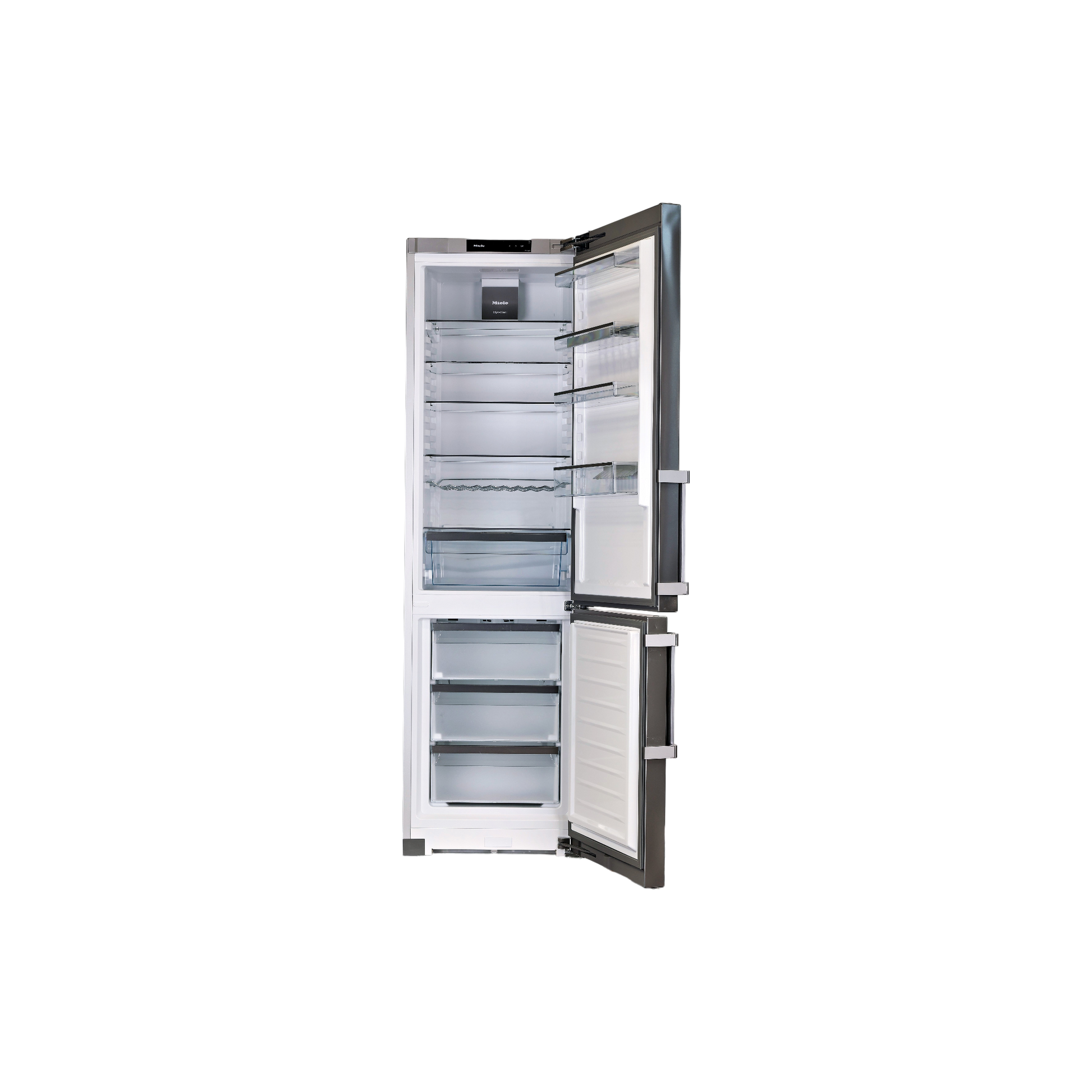 Réfrigérateur Avec Congélateur 371 L Reconditionné MIELE KFN 4795 CD INOX : vue de l'intérieur