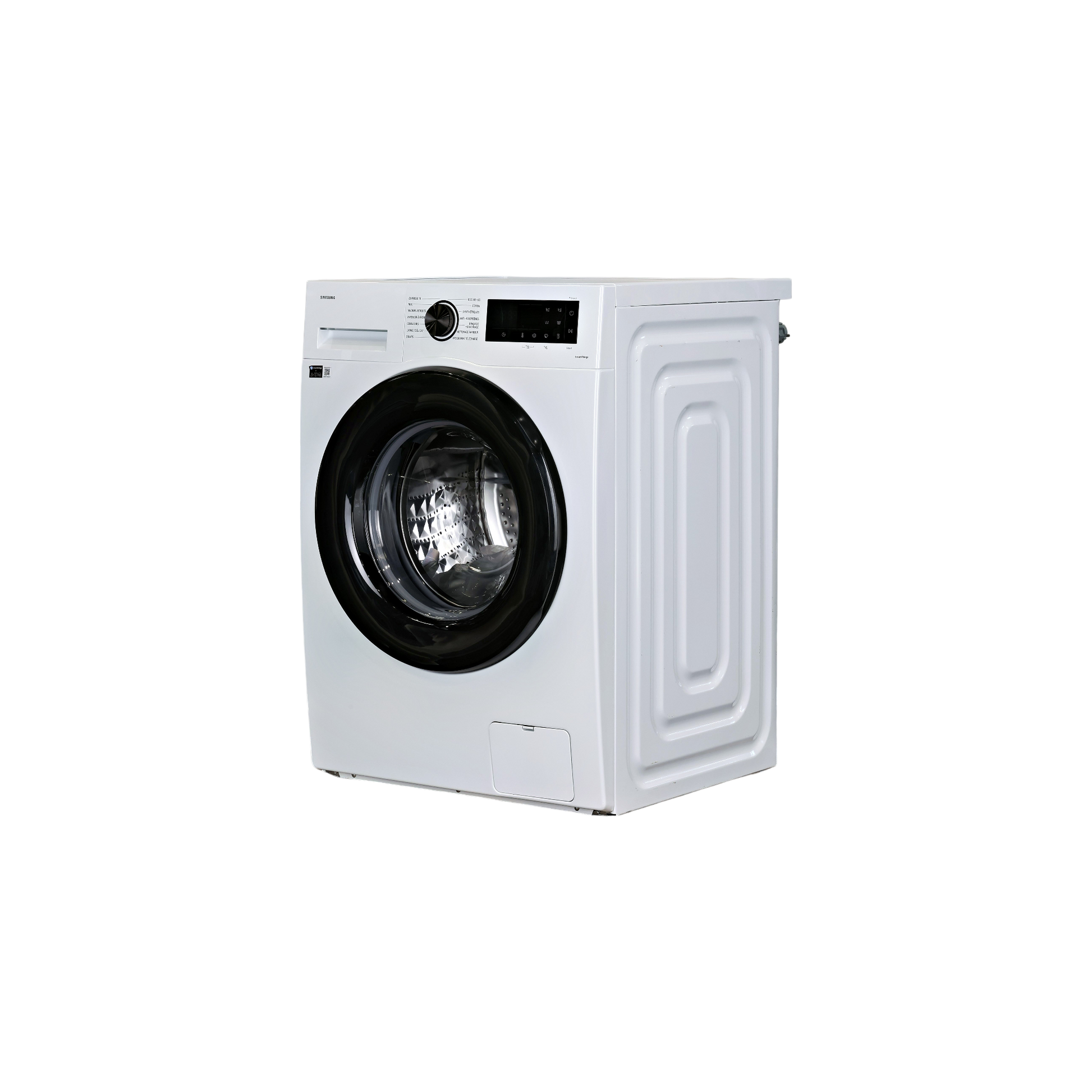 Lave-Linge Hublot 9 kg Reconditionné SAMSUNG WW90CGC04DAE : vue du côté gauche