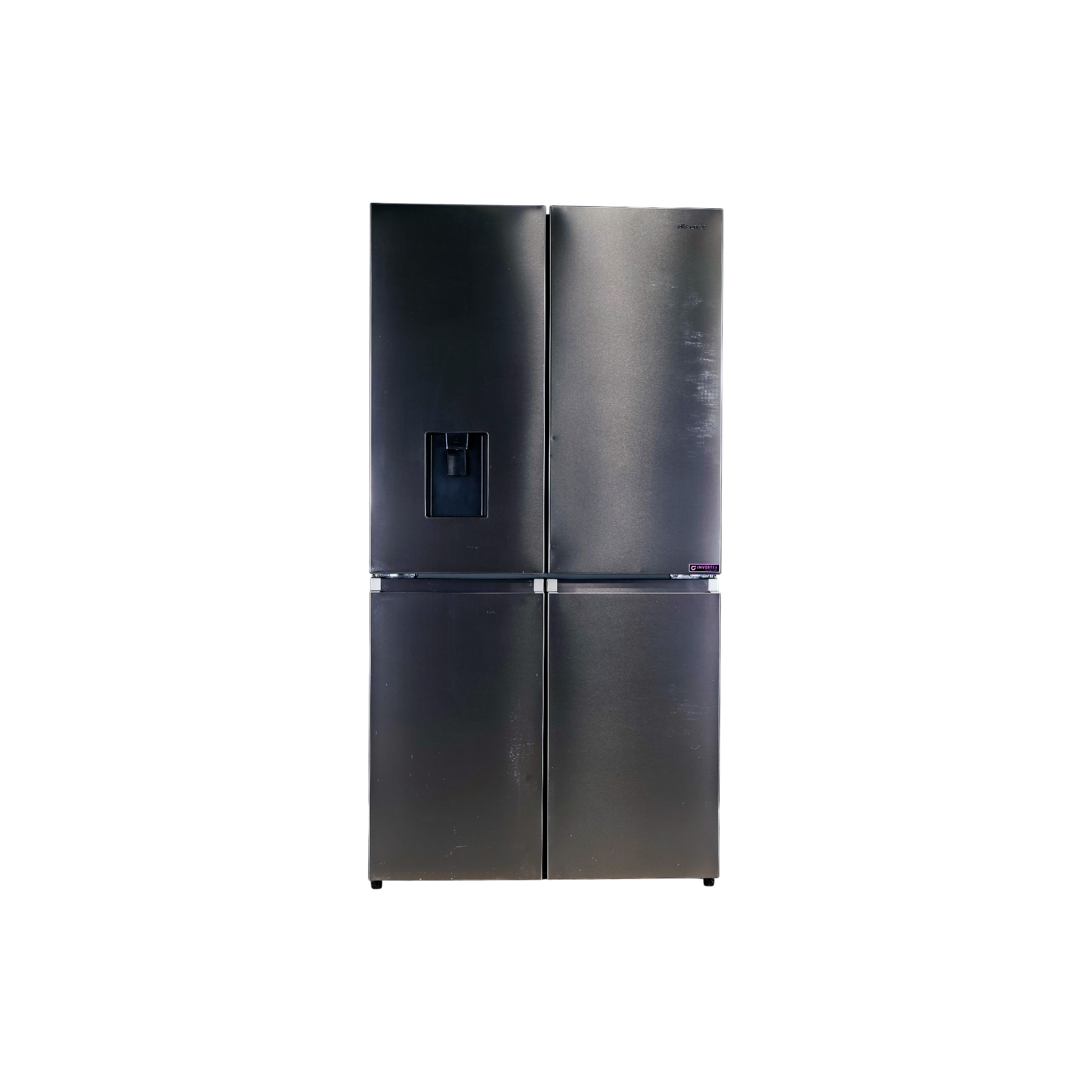 Réfrigérateur Multi-Portes 606 L Reconditionné HISENSE RQ731N4WI1 : vue de face