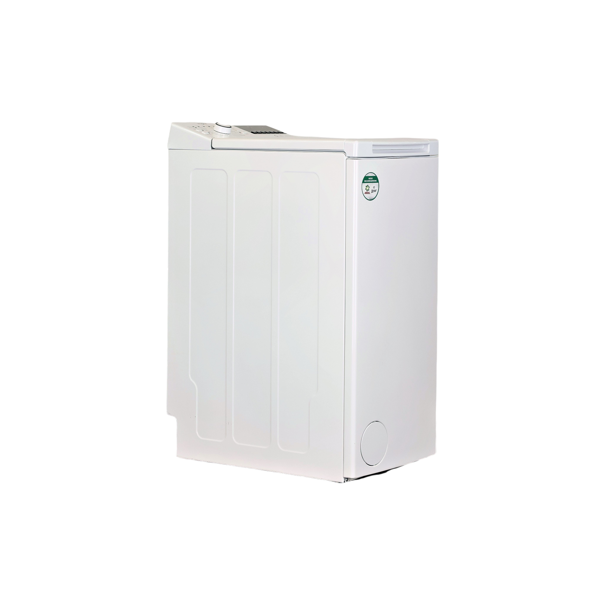 Lave-Linge Top 6 kg Reconditionné WHIRLPOOL TDLR6265FR : vue du côté droit