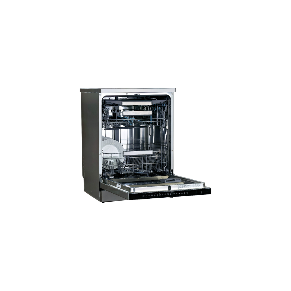 Lave-Vaisselle Pose Libre 16 Cvts Reconditionné HAIER XF 6B2M3PX : vue de l'intérieur