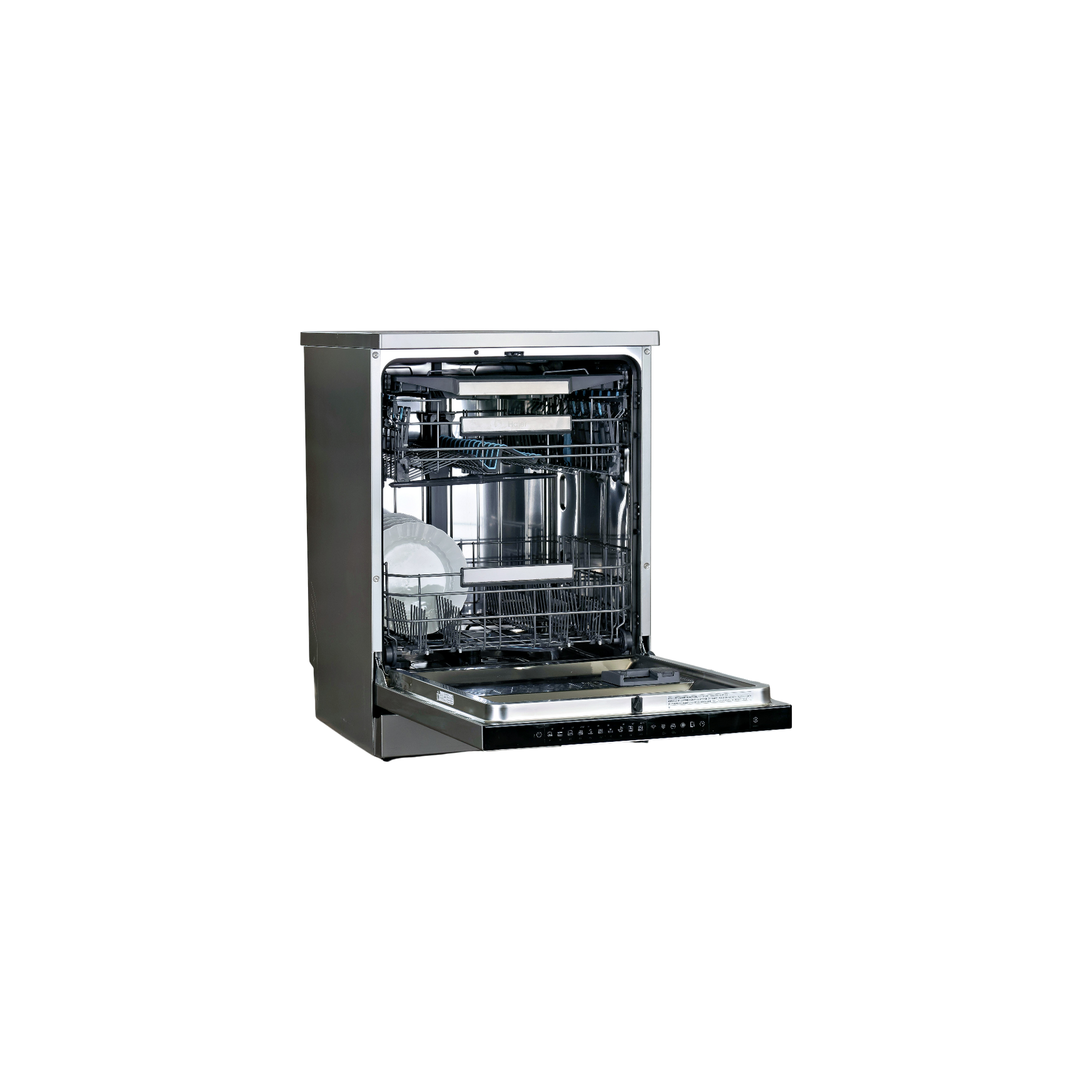 Lave-Vaisselle Pose Libre 16 Cvts Reconditionné HAIER XF 6B2M3PX : vue de l'intérieur