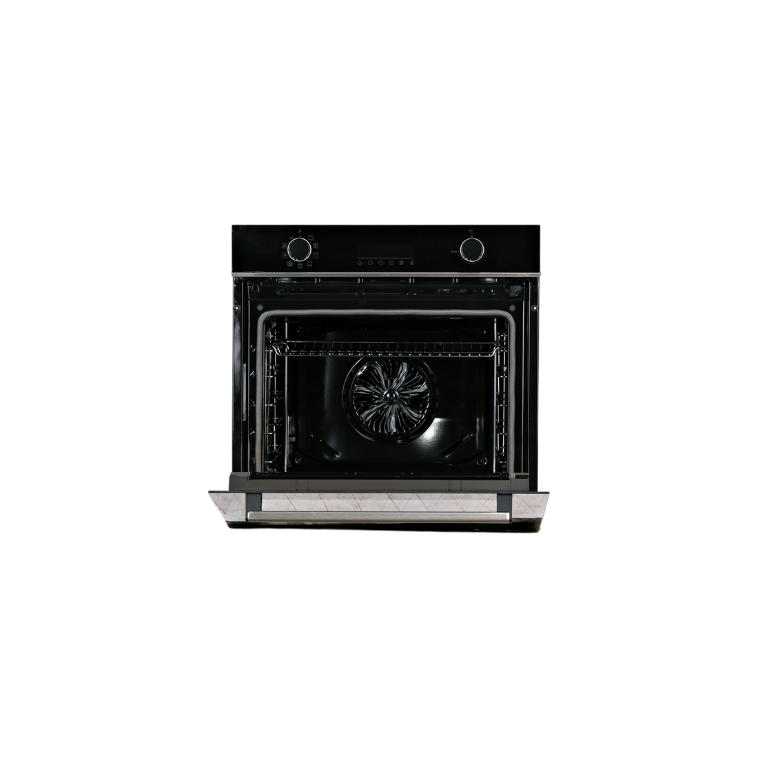 Four Chaleur Tournante 72 L Reconditionné BEKO BBIM18301XFPE-1 : vue de l'intérieur