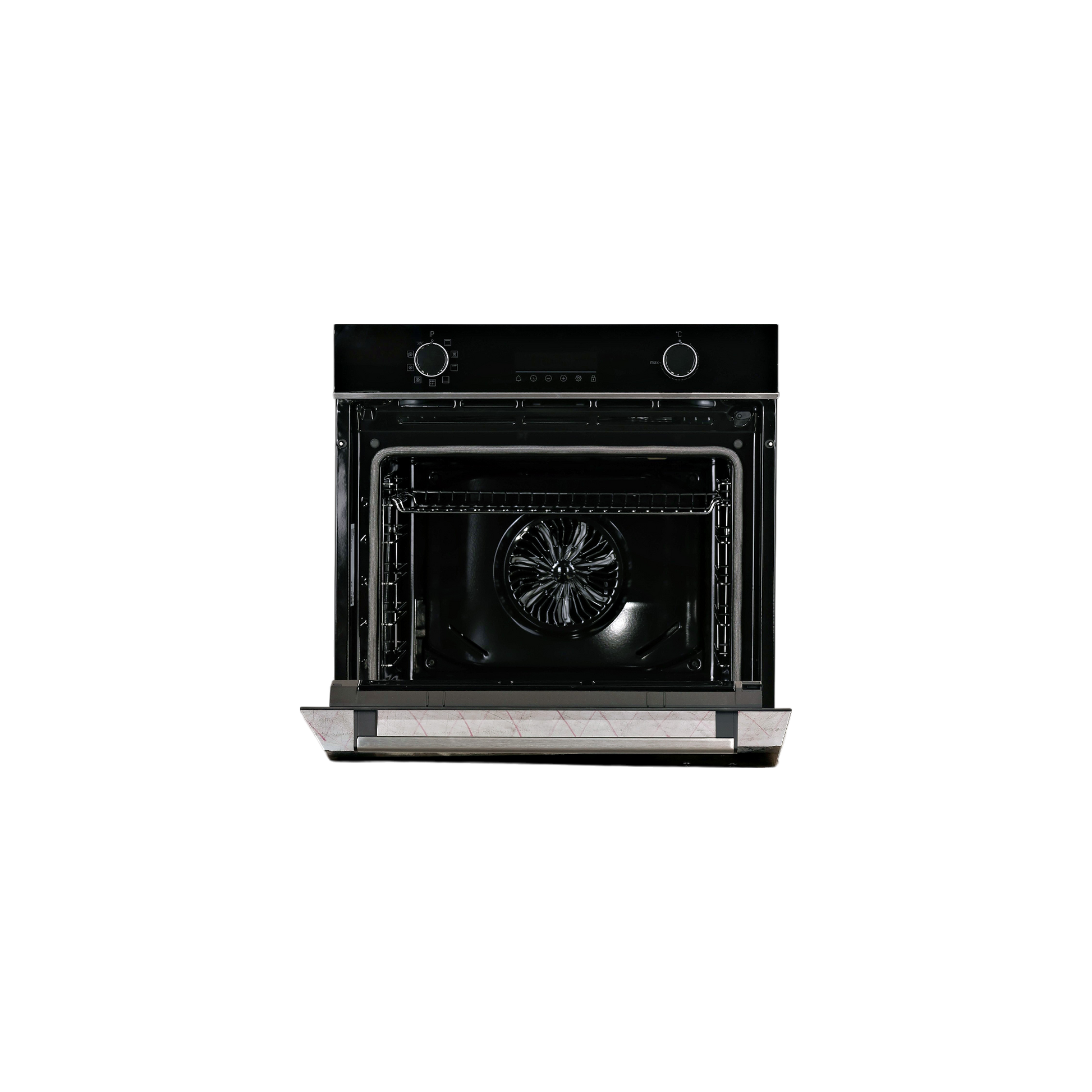 Four Chaleur Tournante 72 L Reconditionné BEKO BBIM18301XFPE-1 : vue de l'intérieur
