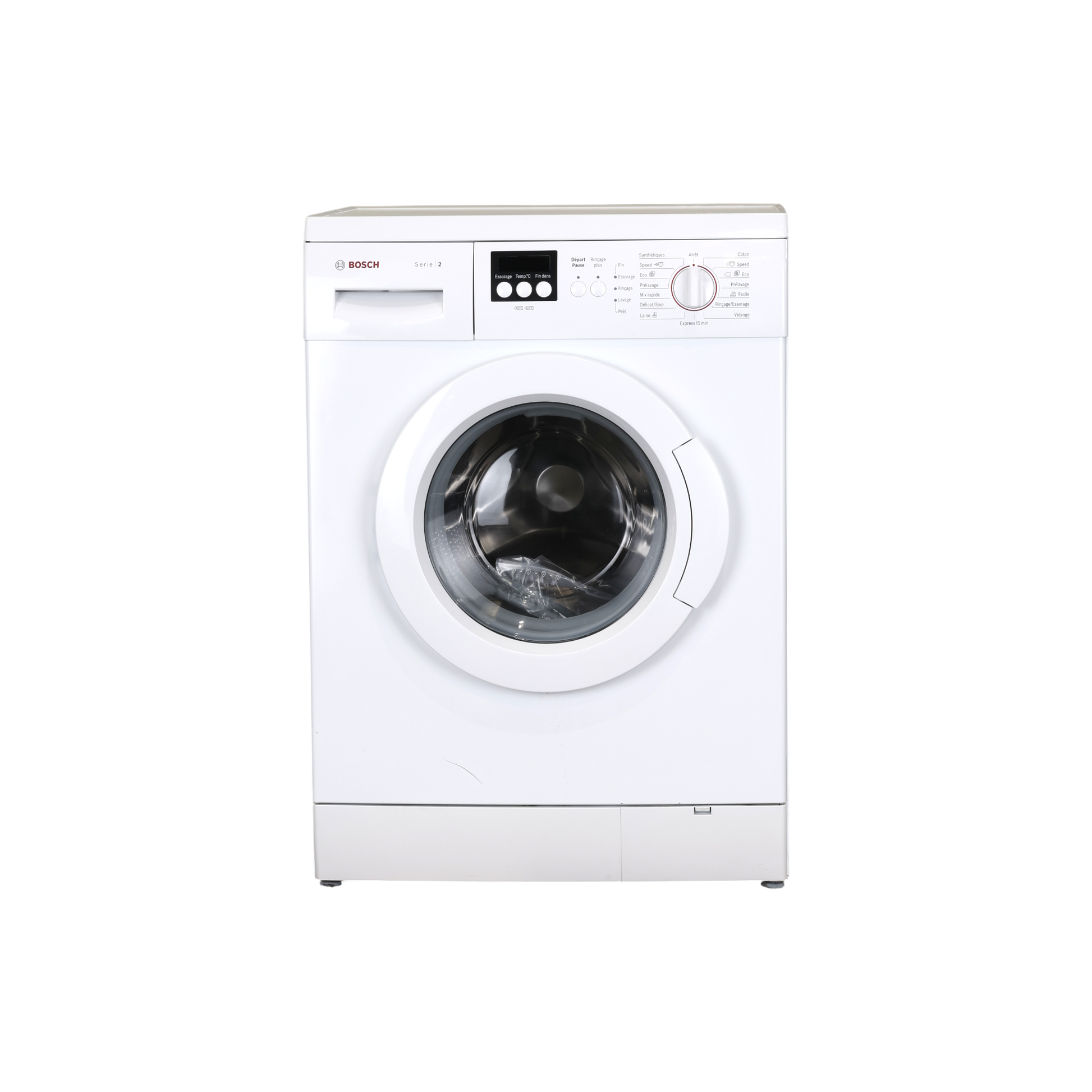 Lave-Linge Hublot 7 kg Reconditionné BOSCH WAE28217FF : vue de face