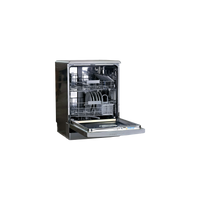 Lave-Vaisselle Pose Libre 14 Cvts Reconditionné INDESIT DFO 3C26 X : vue de l'intérieur