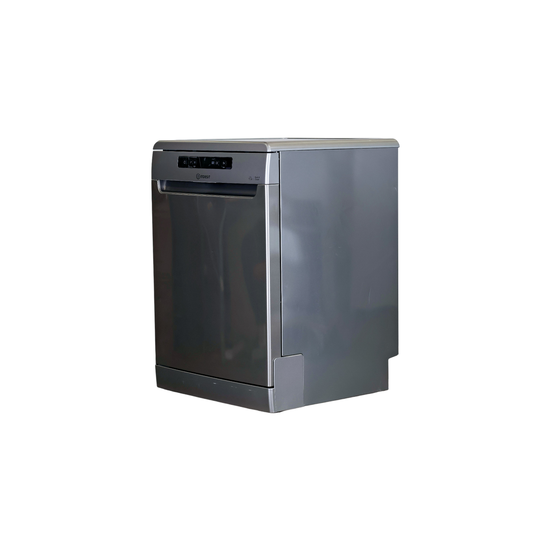 Lave-Vaisselle Pose Libre 14 Cvts Reconditionné INDESIT DFO 3C26 X : vue du côté gauche