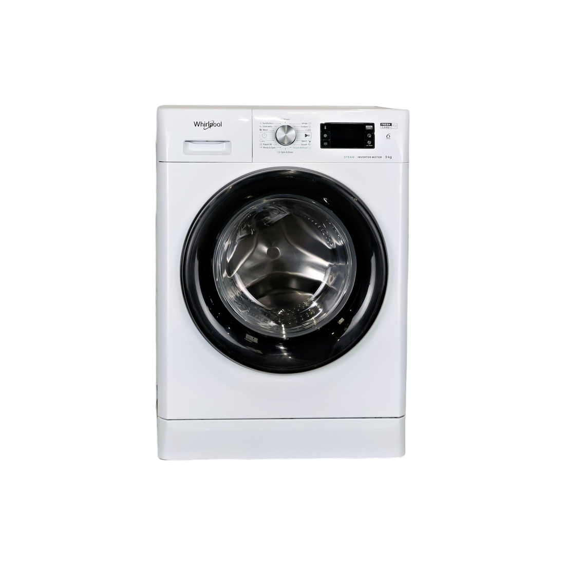 Lave-Linge Hublot 9 kg Reconditionné WHIRLPOOL FFB9469BVEE : vue de face
