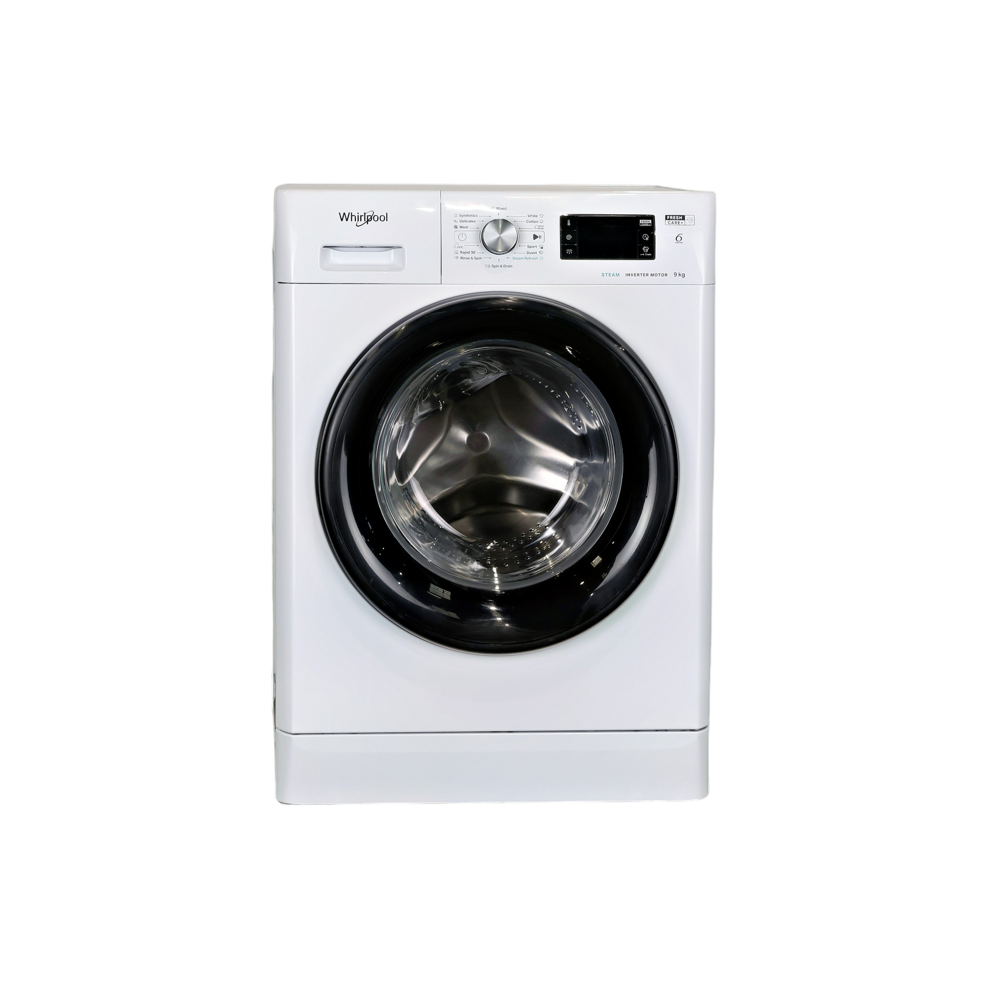 Lave-Linge Hublot 9 kg Reconditionné WHIRLPOOL FFB9469BVEE : vue de face