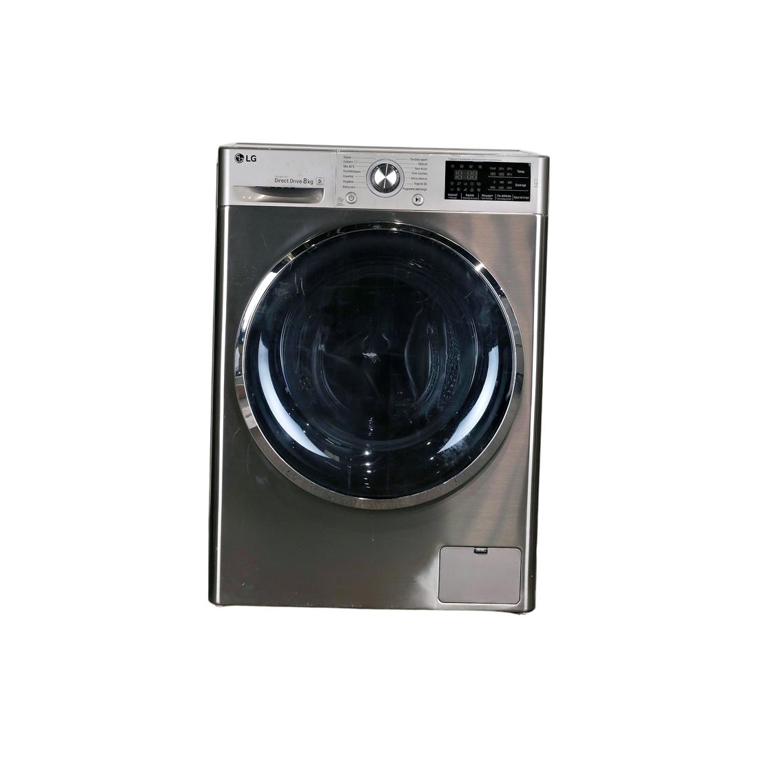 Lave-Linge Hublot 8 kg Reconditionné LG F84J62ST : vue de face