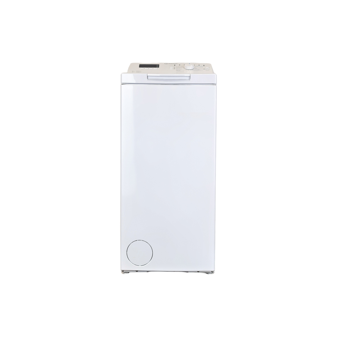 Lave-Linge Top 6 kg Reconditionné INDESIT BTWHS62300FRN : vue de face