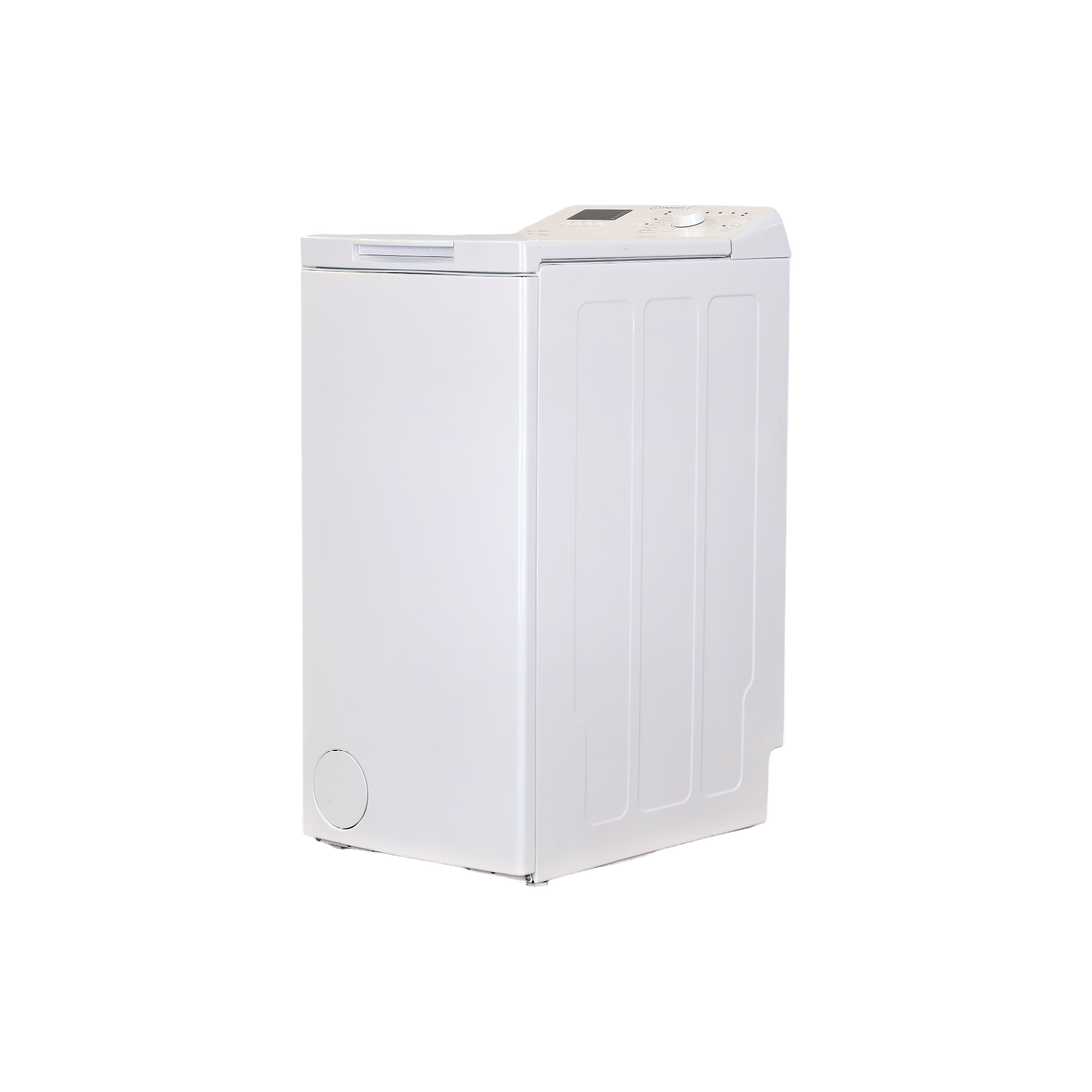 Lave-Linge Top 6 kg Reconditionné INDESIT BTWHS62300FRN : vue du côté gauche
