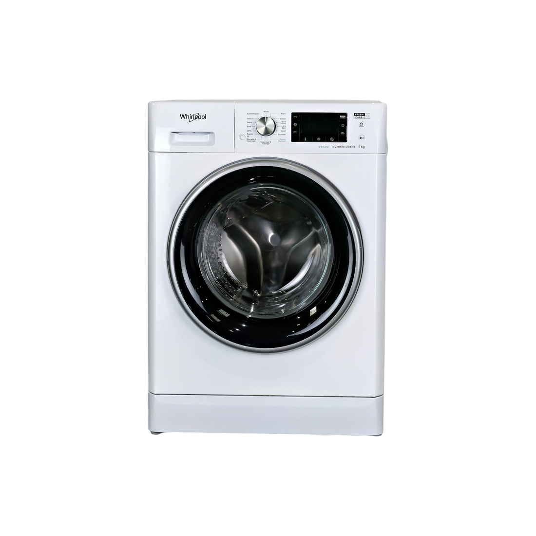 Lave-Linge Hublot 9 kg Reconditionné WHIRLPOOL FFDD9469BSVFR : vue de face