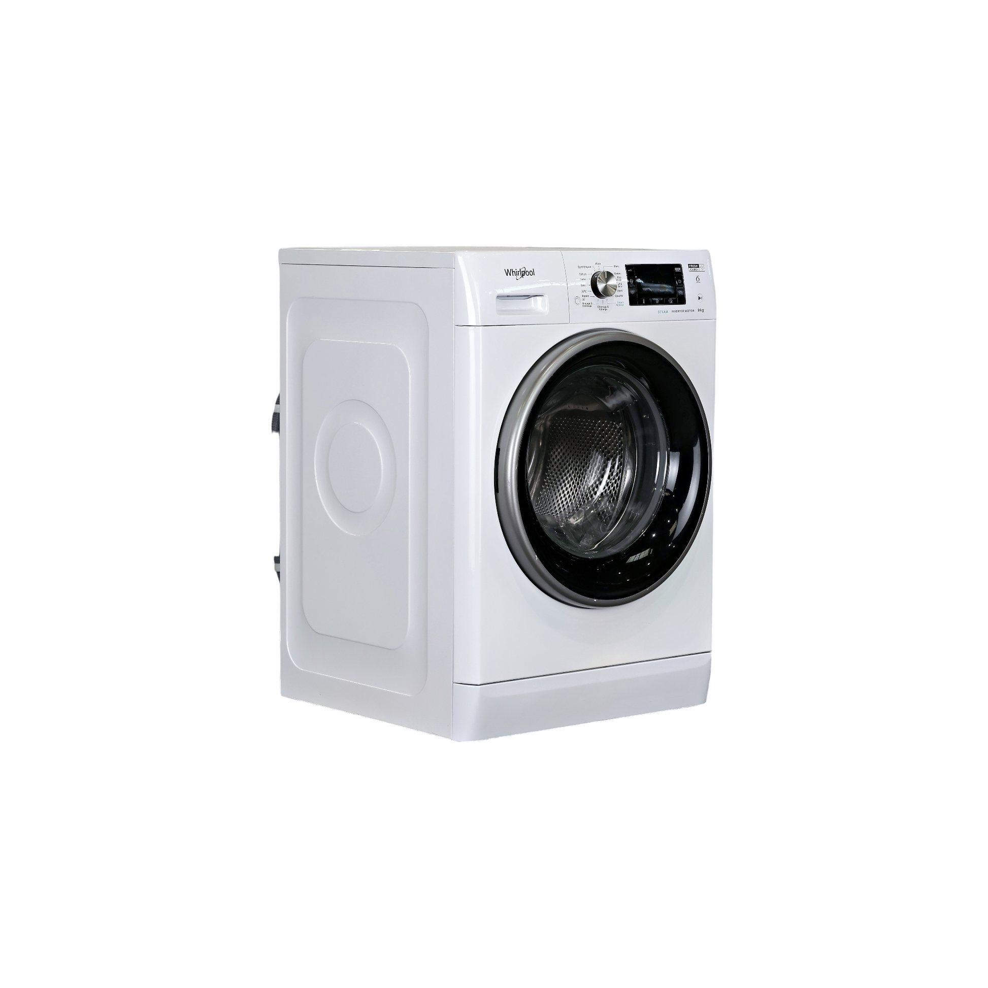 Lave-Linge Hublot 9 kg Reconditionné WHIRLPOOL FFDD9469BSVFR : vue du côté droit