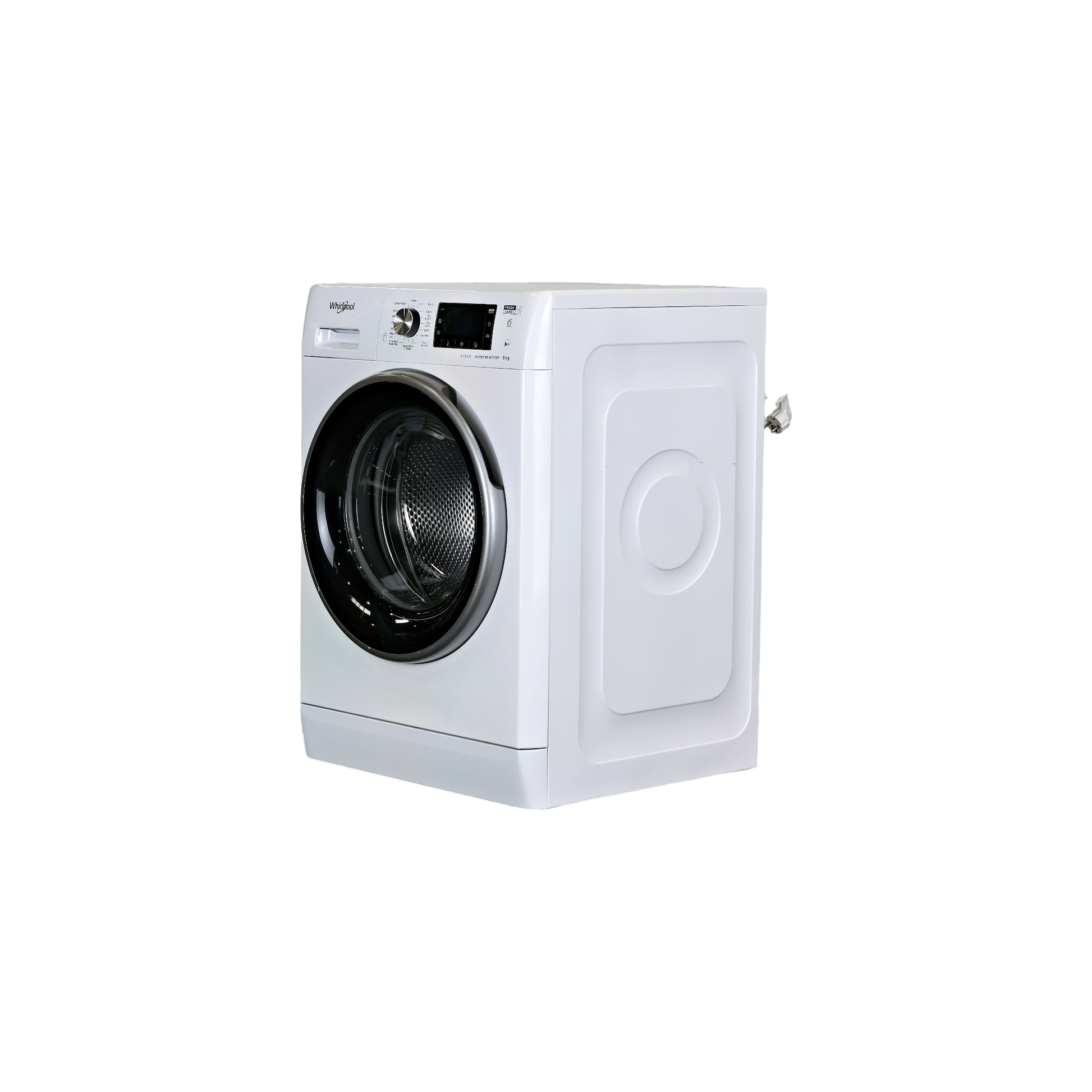 Lave-Linge Hublot 9 kg Reconditionné WHIRLPOOL FFDD9469BSVFR : vue du côté gauche