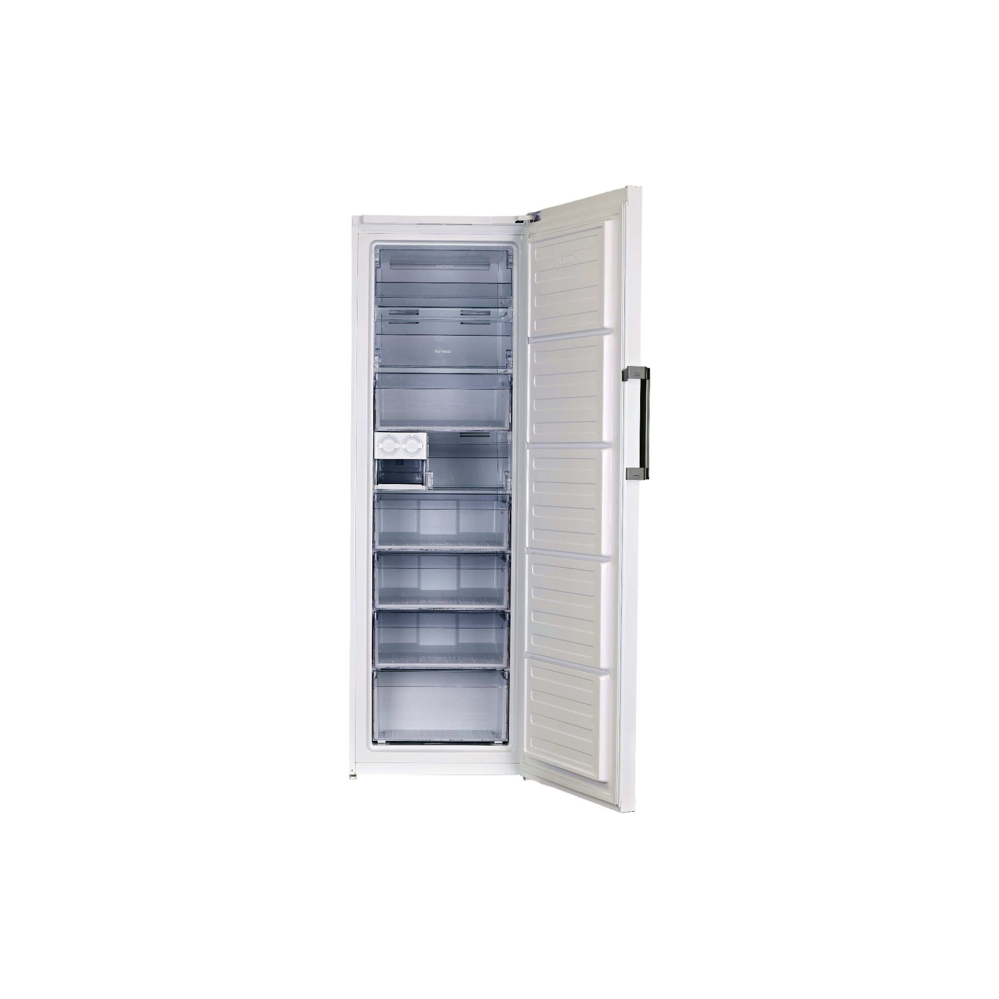 Congélateur Armoire 277 L Reconditionné BEKO FNE285 : vue de l'intérieur