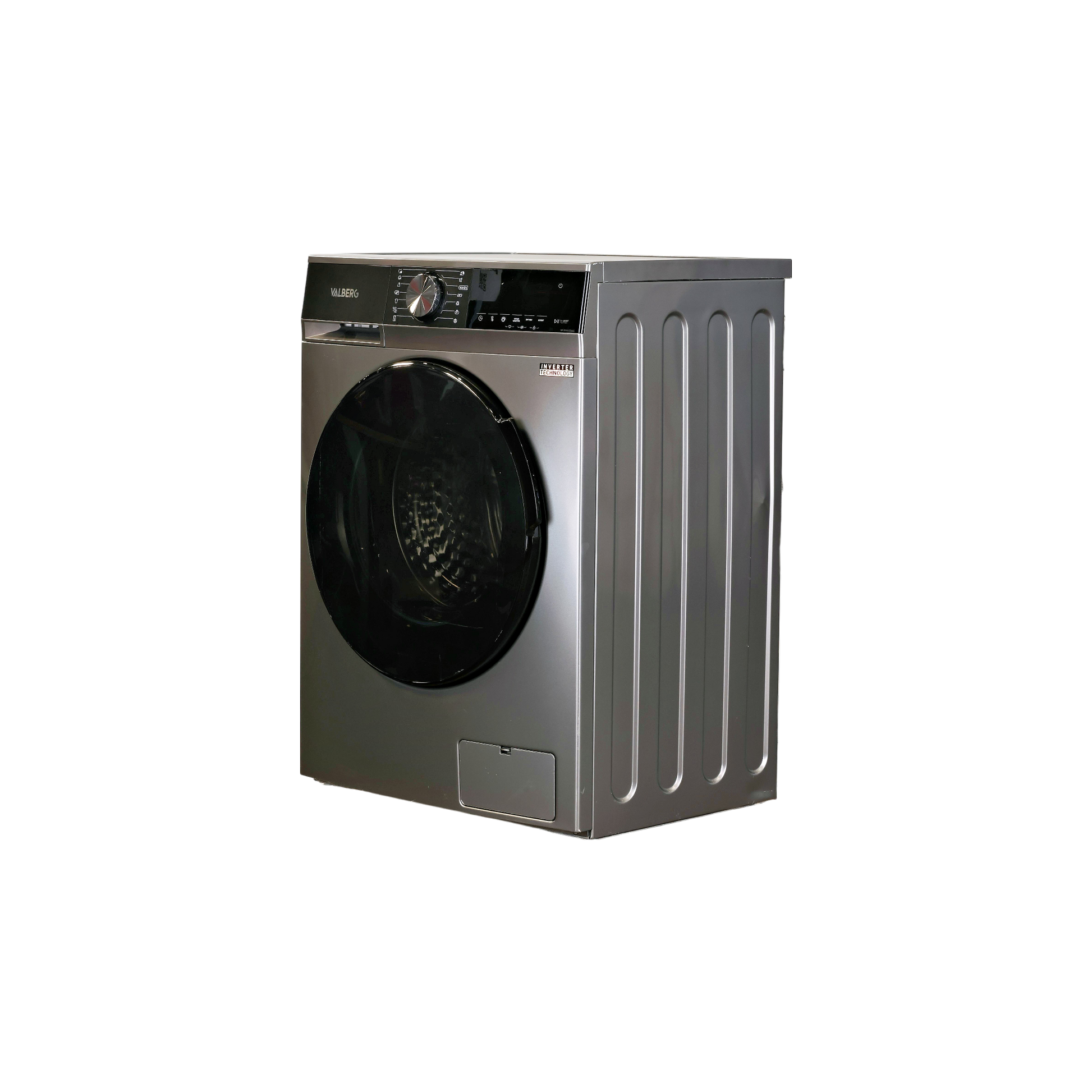 Lave-Linge Hublot 8 kg Reconditionné VALBERG WF 814 A S566C : vue du côté gauche