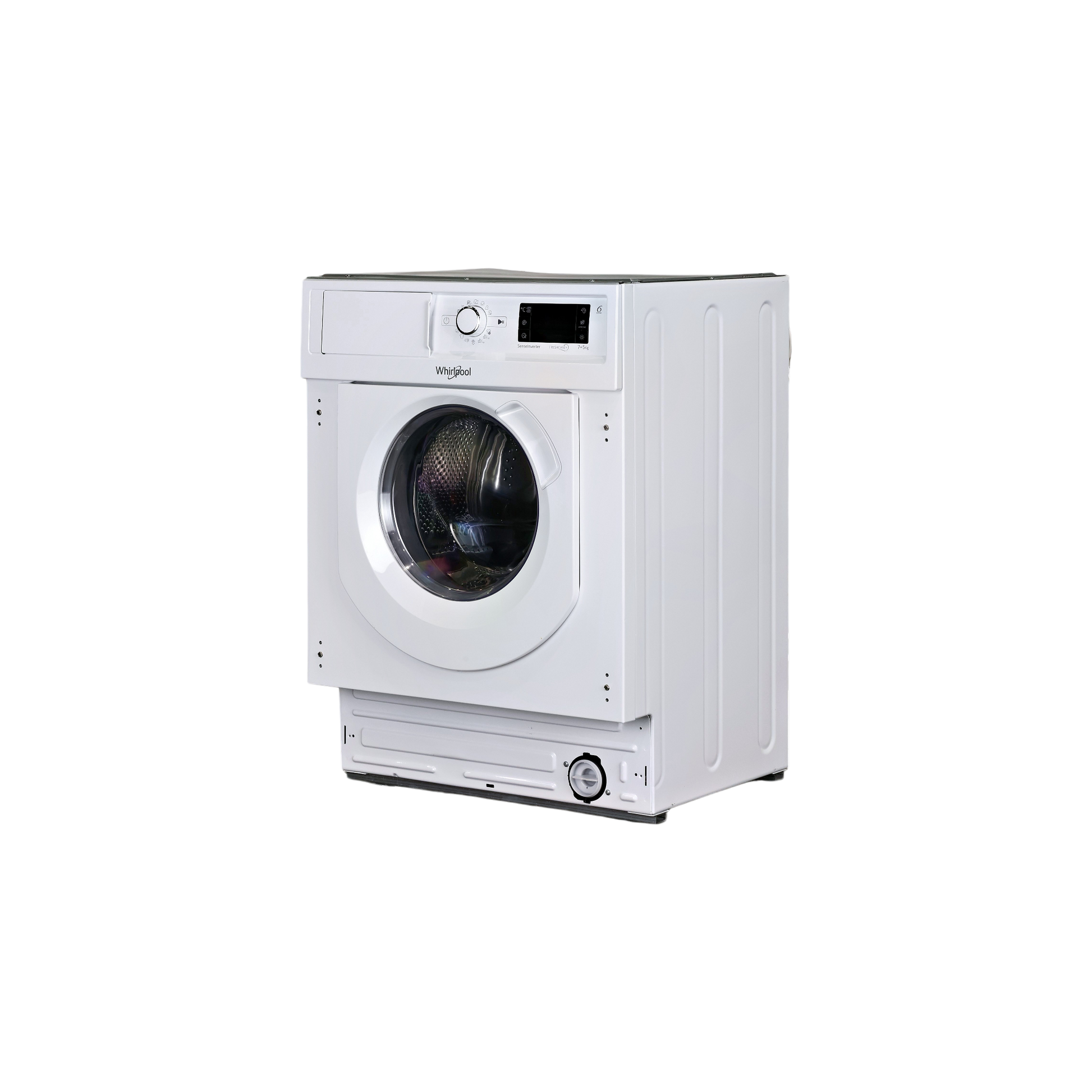 Lave-Linge Sechant 7 kg Reconditionné WHIRLPOOL BIWDWG75148EU : vue du côté gauche