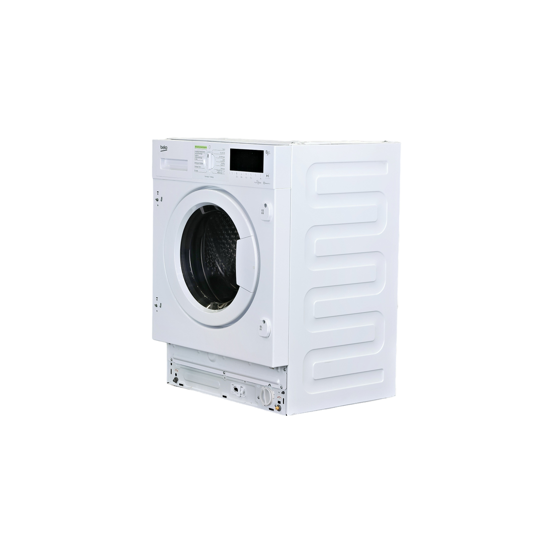 Lave-Linge Sechant 8 kg Reconditionné BEKO HITV8736B0HT : vue du côté gauche