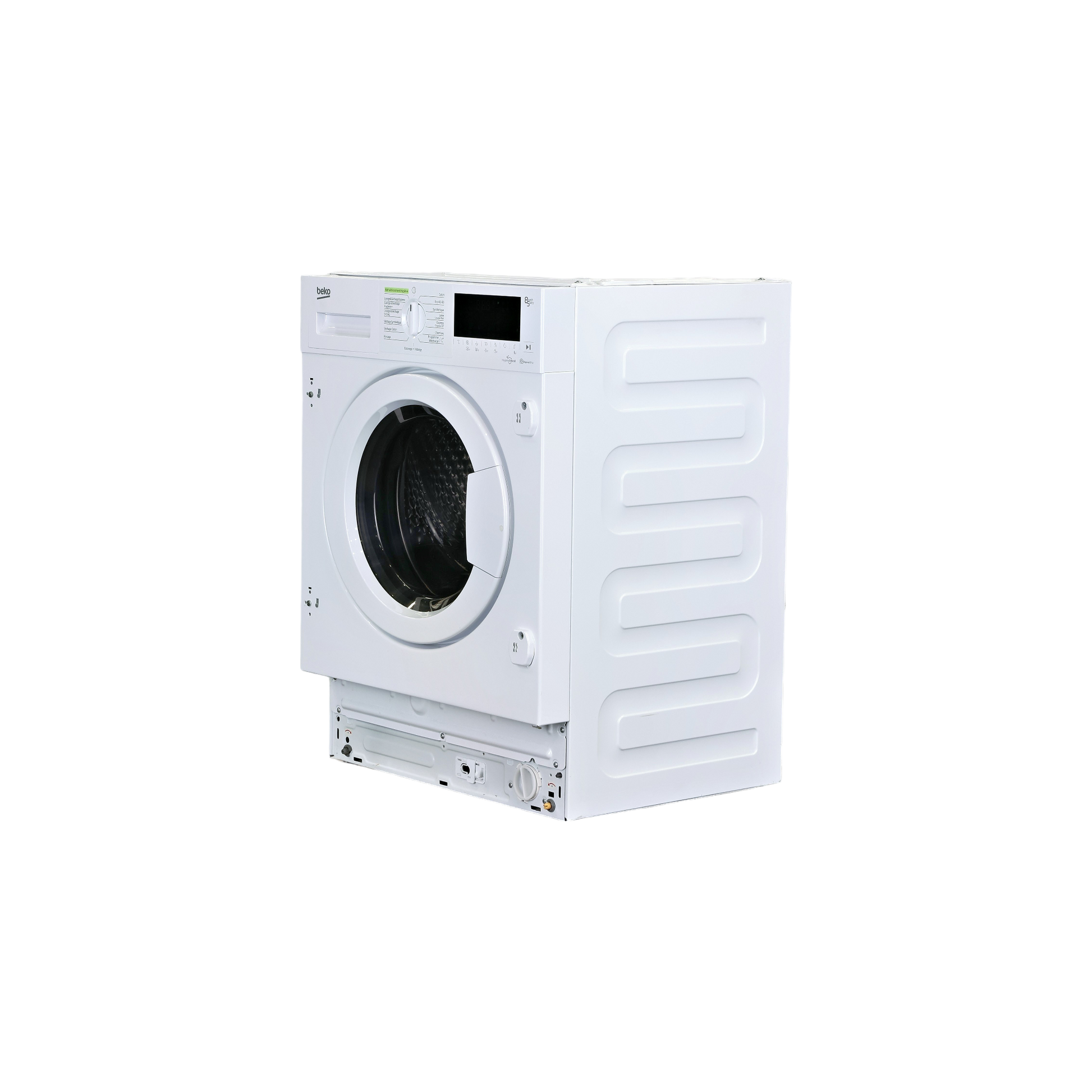 Lave-Linge Sechant 8 kg Reconditionné BEKO HITV8736B0HT : vue du côté gauche