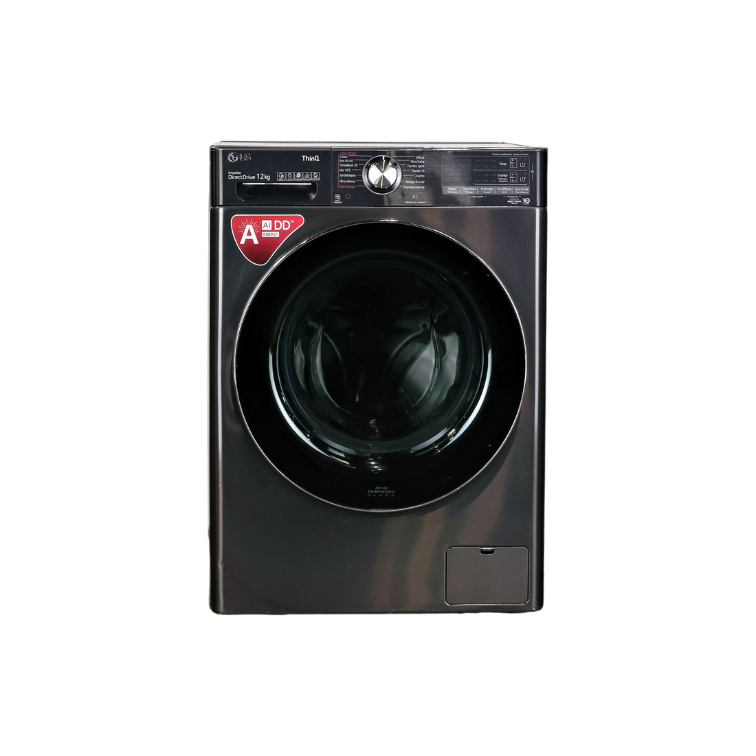 Lave-Linge Hublot 12 kg Reconditionné LG F24V92BSTA : vue de face