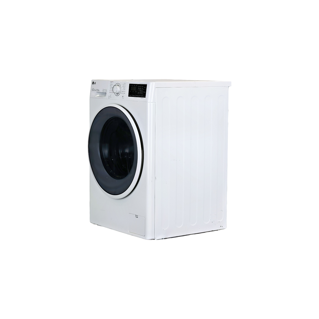 Lave-Linge Hublot 10.5 kg Reconditionné LG F14V36WHS : vue du côté gauche