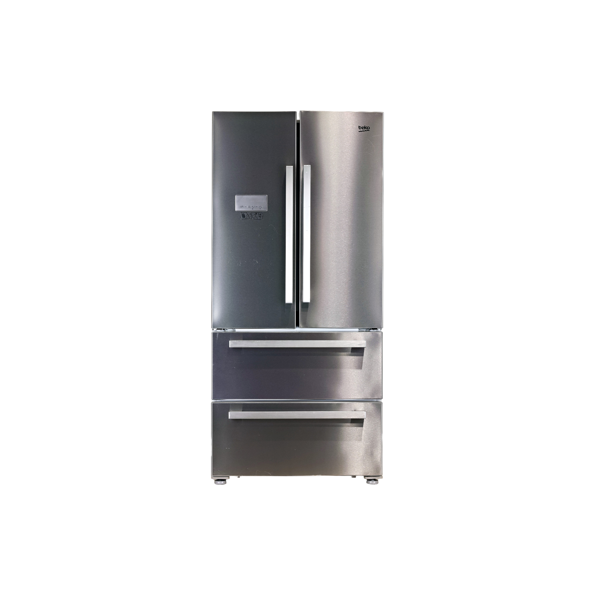 Réfrigérateur Multi-Portes 539 L Reconditionné BEKO GNE60522X : vue de face