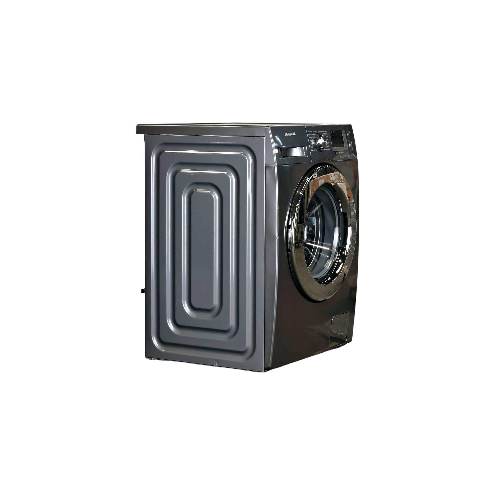 Lave-Linge Hublot 7 kg Reconditionné SAMSUNG WF70F5E5W4X : vue du côté droit