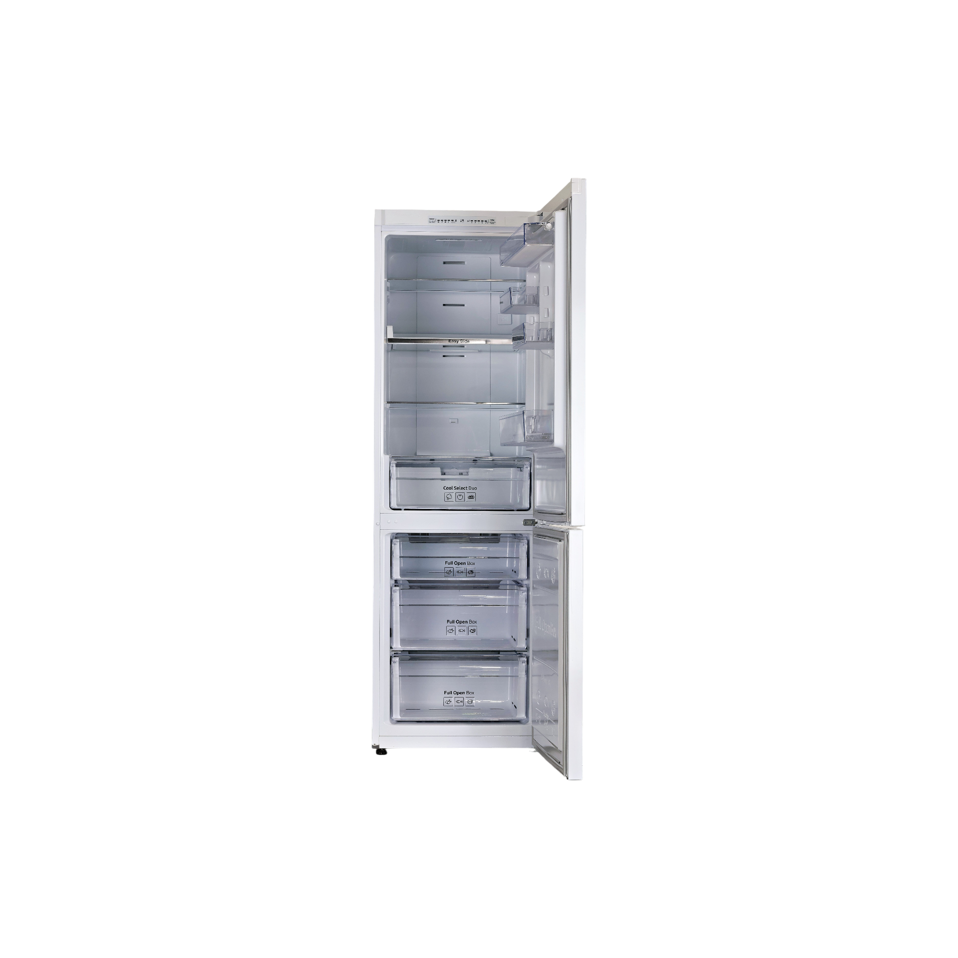Réfrigérateur Avec Congélateur 315 L Reconditionné SAMSUNG RB33N300NWW : vue de l'intérieur